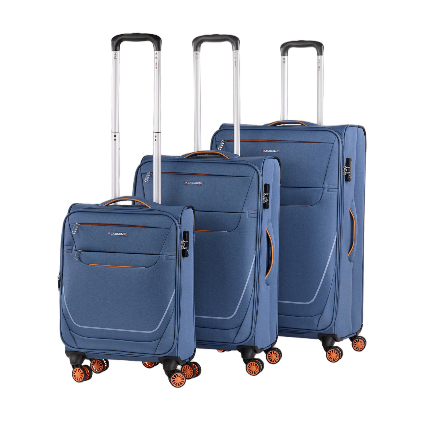Jaslen - Juego Maletas De Viaje - Set Maletas De Viaje Ligeras. Maleta Grande , Maleta Mediana Y Maleta Cabina - Juego De Maletas De Viaje Con Ruedas. 101700