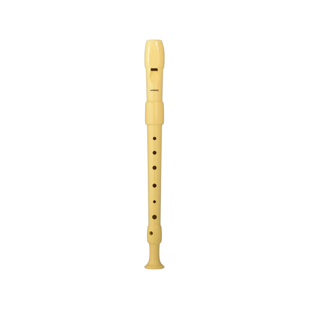 Flauta de Plástico de 35 cm con Funda, Varilla de Limpieza con Esponja, Instrumento Musical Escolar para Niños y Principiantes