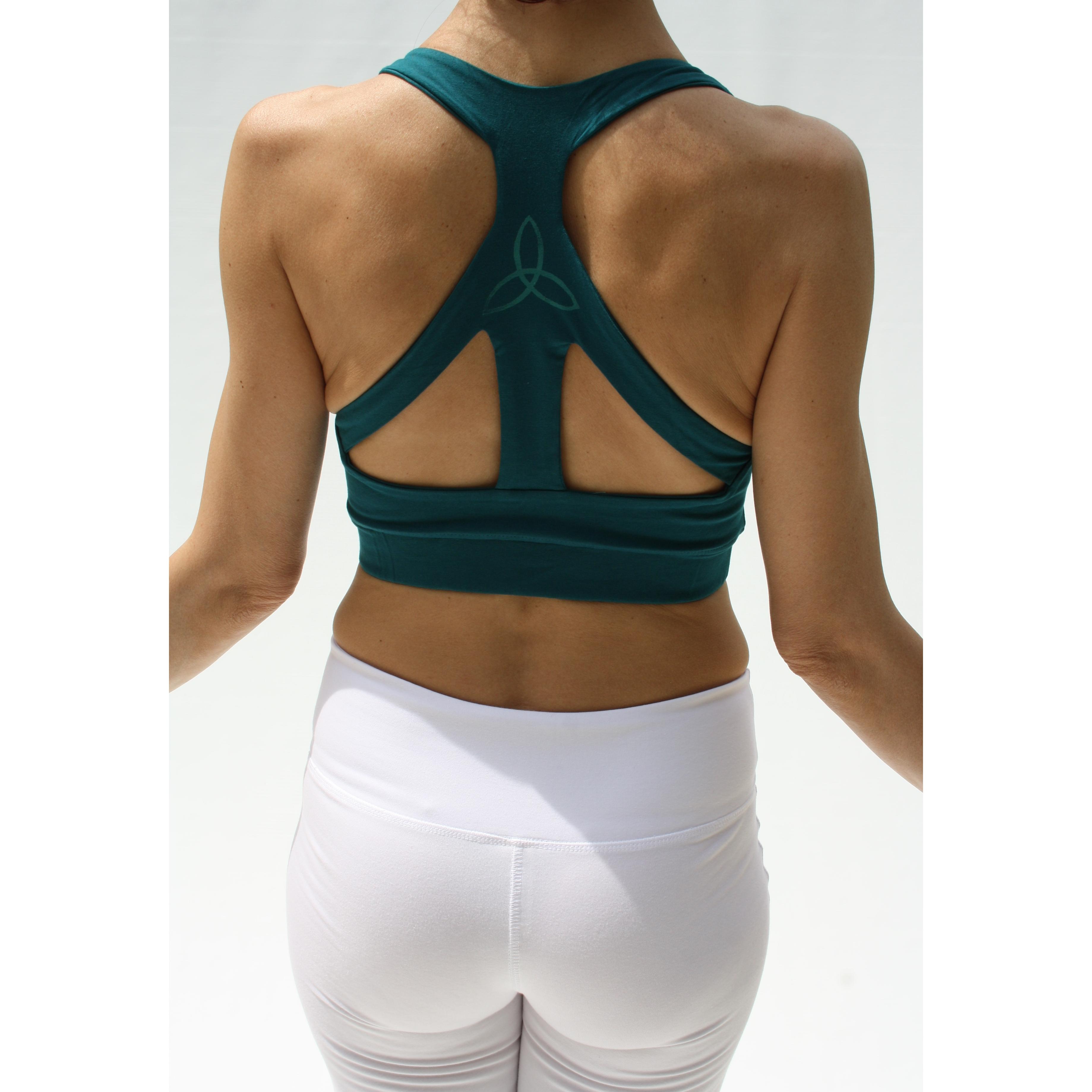 EL Top de Yoga ANOUSHKA de Mujer Resistente y Cómodo - Sujetador Fitness para Entrenamiento de Yoga, Pilates y Zumba