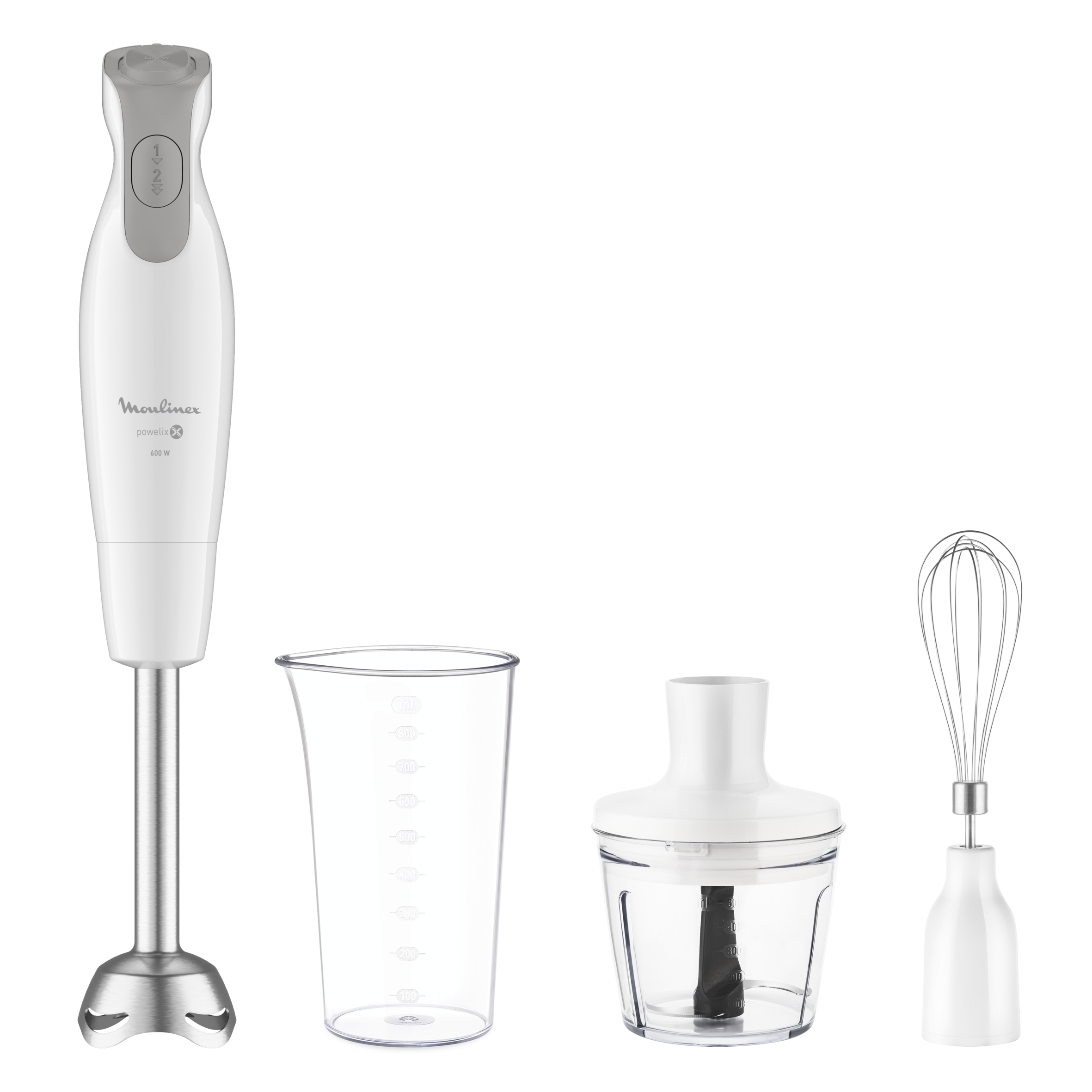 Moulinex – Batidora de mano Moulinex DD5531 DailyChef 3 en 1 600W de potencia.