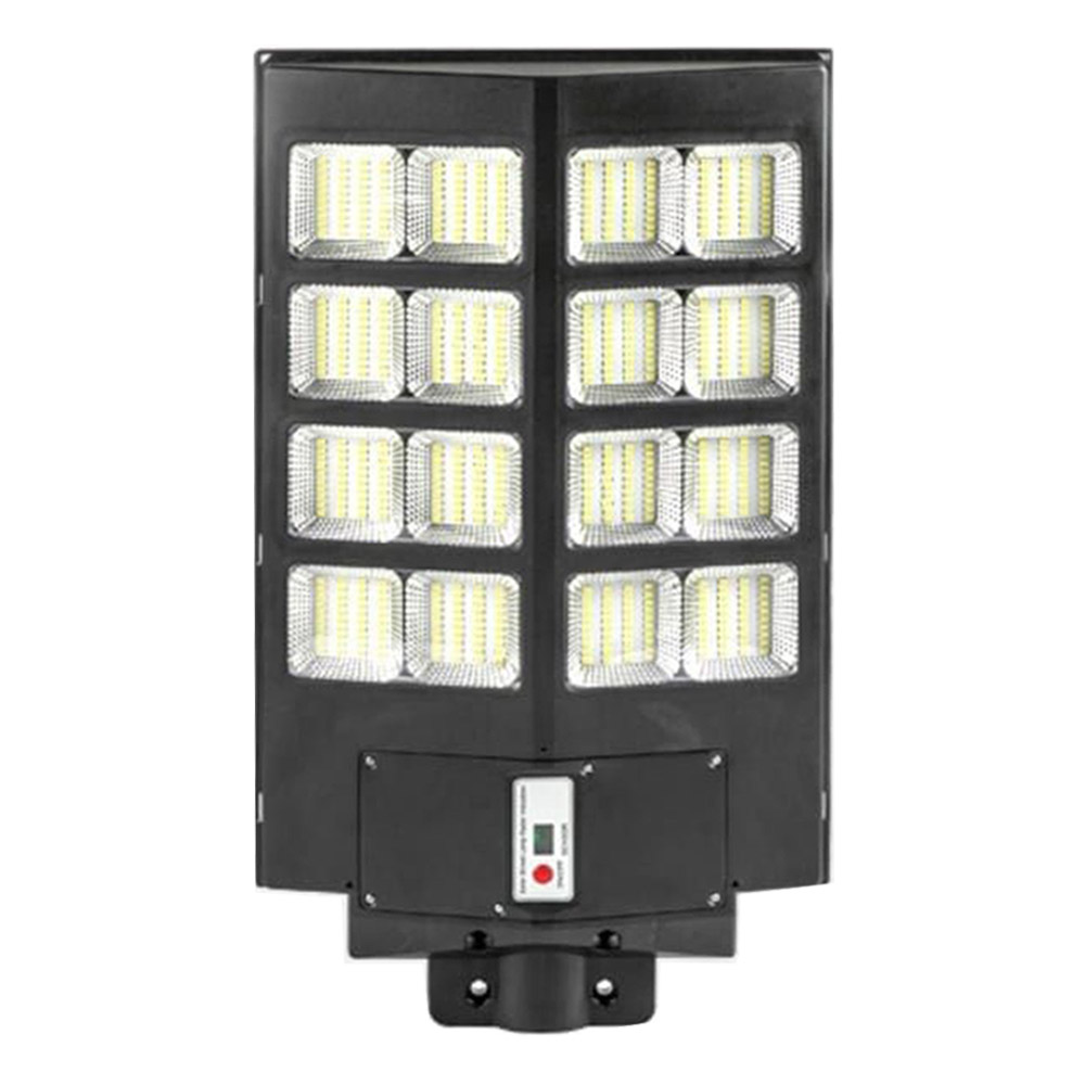 LEDBOX Farola LED Solar URBAN 400W, 3,2V / 20000mAH, Blanco frío, regulable. Iluminación vial led, Farolas led