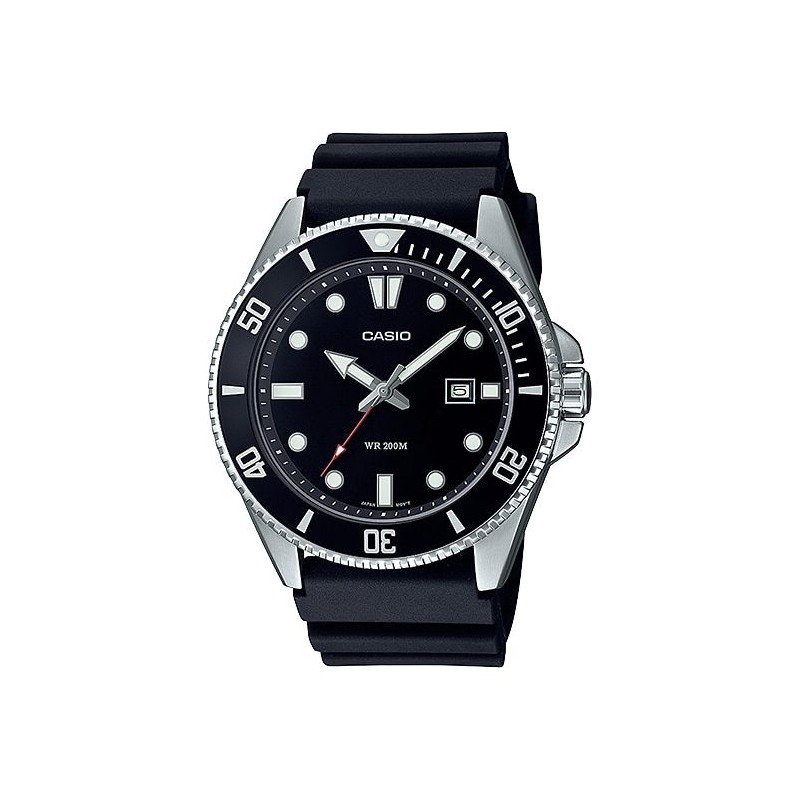 Reloj Casio Acero Y Caucho 200m Mdv-107-1a1vef