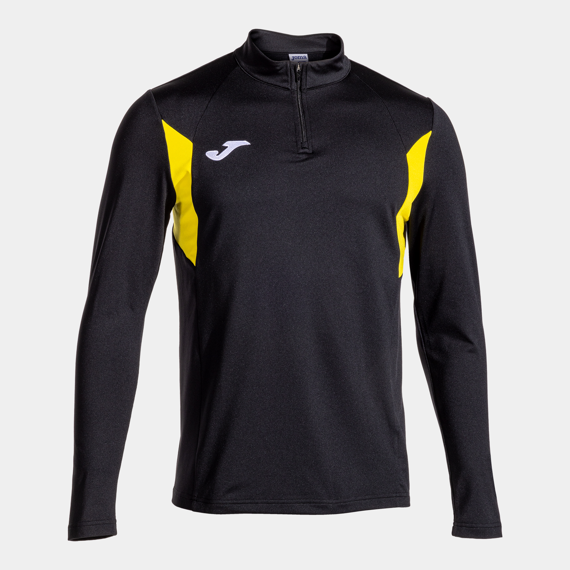 JOMA SUDADERA WINNER III NEGRO AMARILLO Talla 4 (6XS) Niño Junior