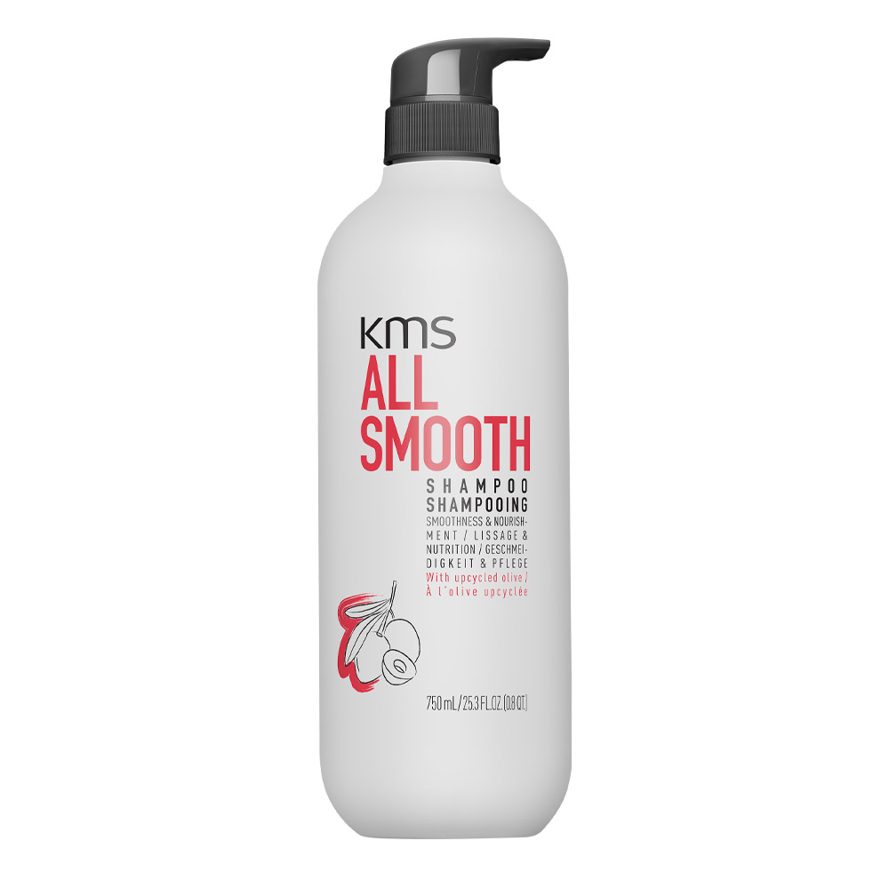 KMS All Smooth Shampoo 750ml - champú anti-frizz