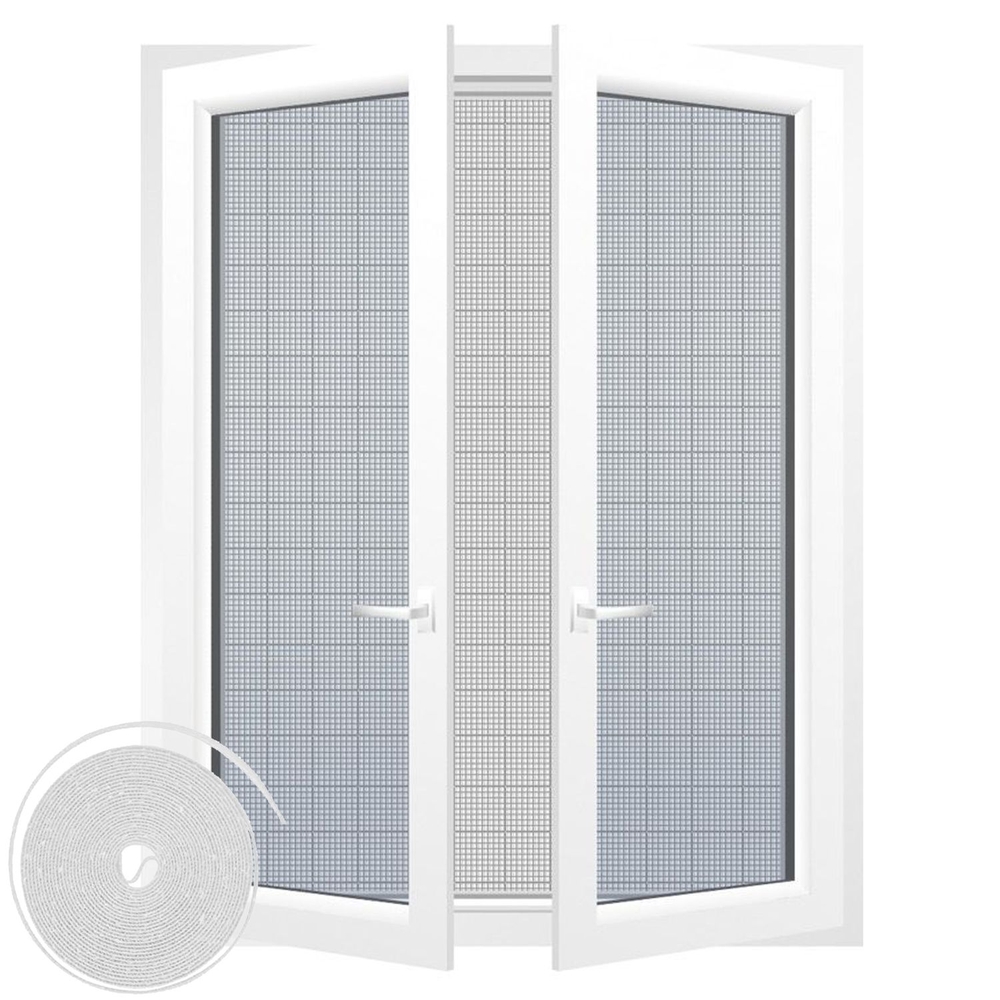 Mosquitera Plushome Kit de Tamaño 100x100cm - Blanco