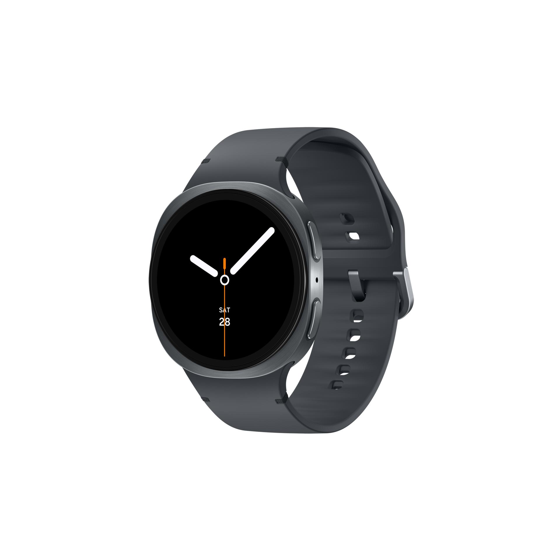 Samsung Galaxy Watch8 40/44 mm Bluetooth, Reloj Inteligente, Gris Oscuro / Plateado, Galaxy AI, Potente Procesador 3nm, Asistente de Salud y Sueño, Seguimiento Deportivo, L1+L5 Dual- Frecuencia GPS, 5ATM + IP68
