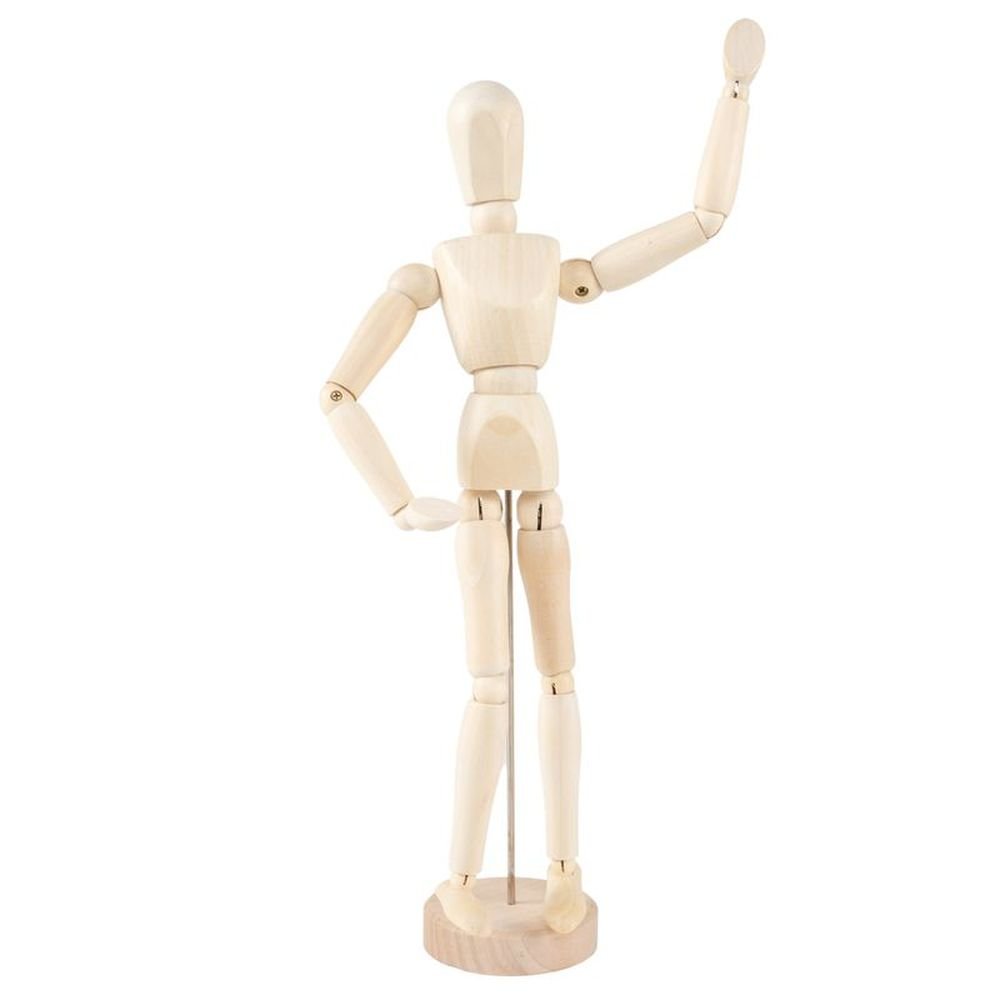 DCASA MANIQUI MADERA NORDICO 8x7x33 Cms.