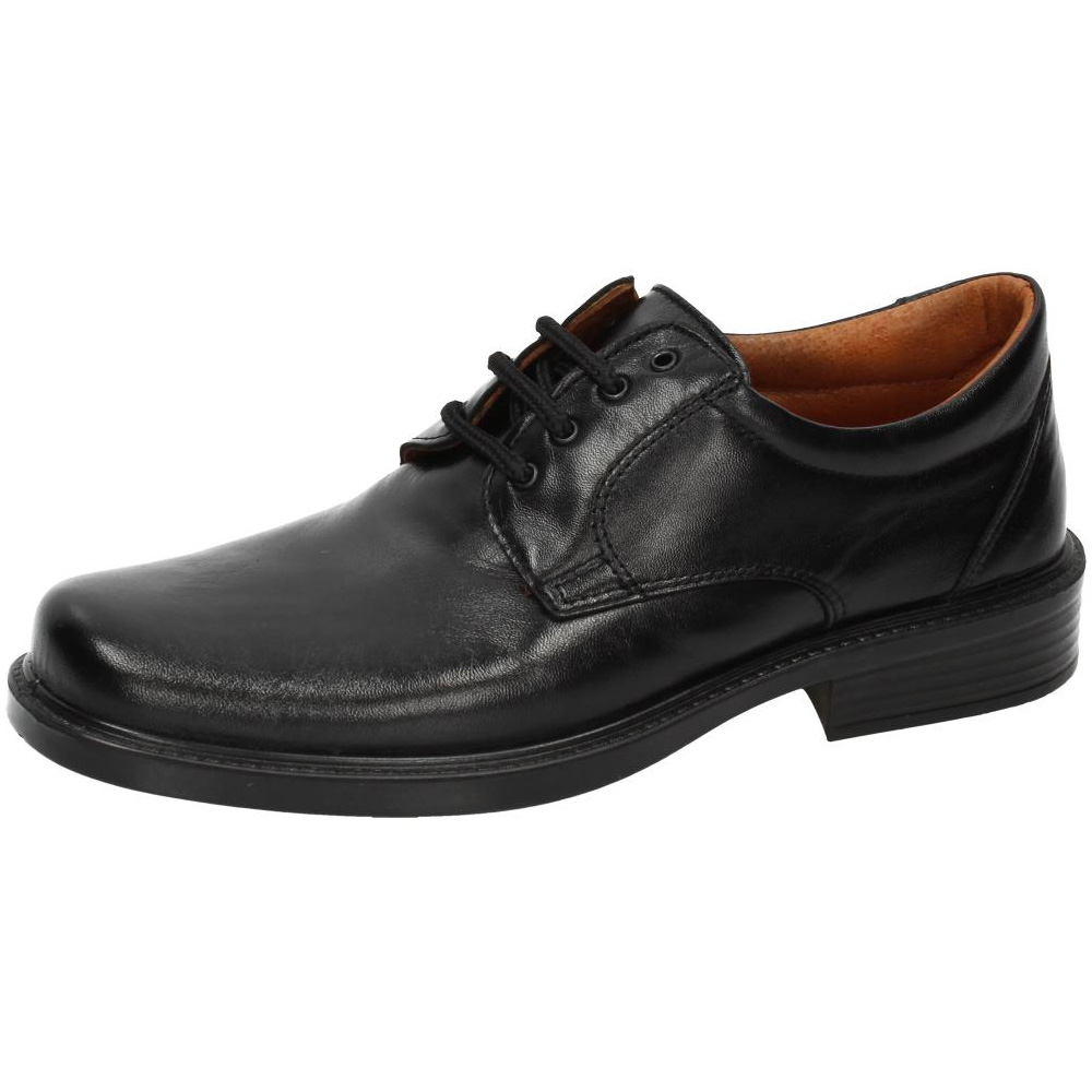 Zapatos Cordón marca LUISETTI para hombre en color negro. BLUCHER LUISETTI DE PIEL NEGRA PARA HOMBRES ELEGANTES
