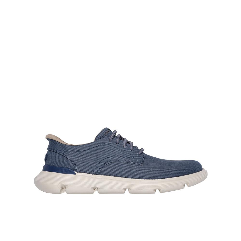 Skechers Garza - Clive Zapatos casual para hombre azules en textil 84133