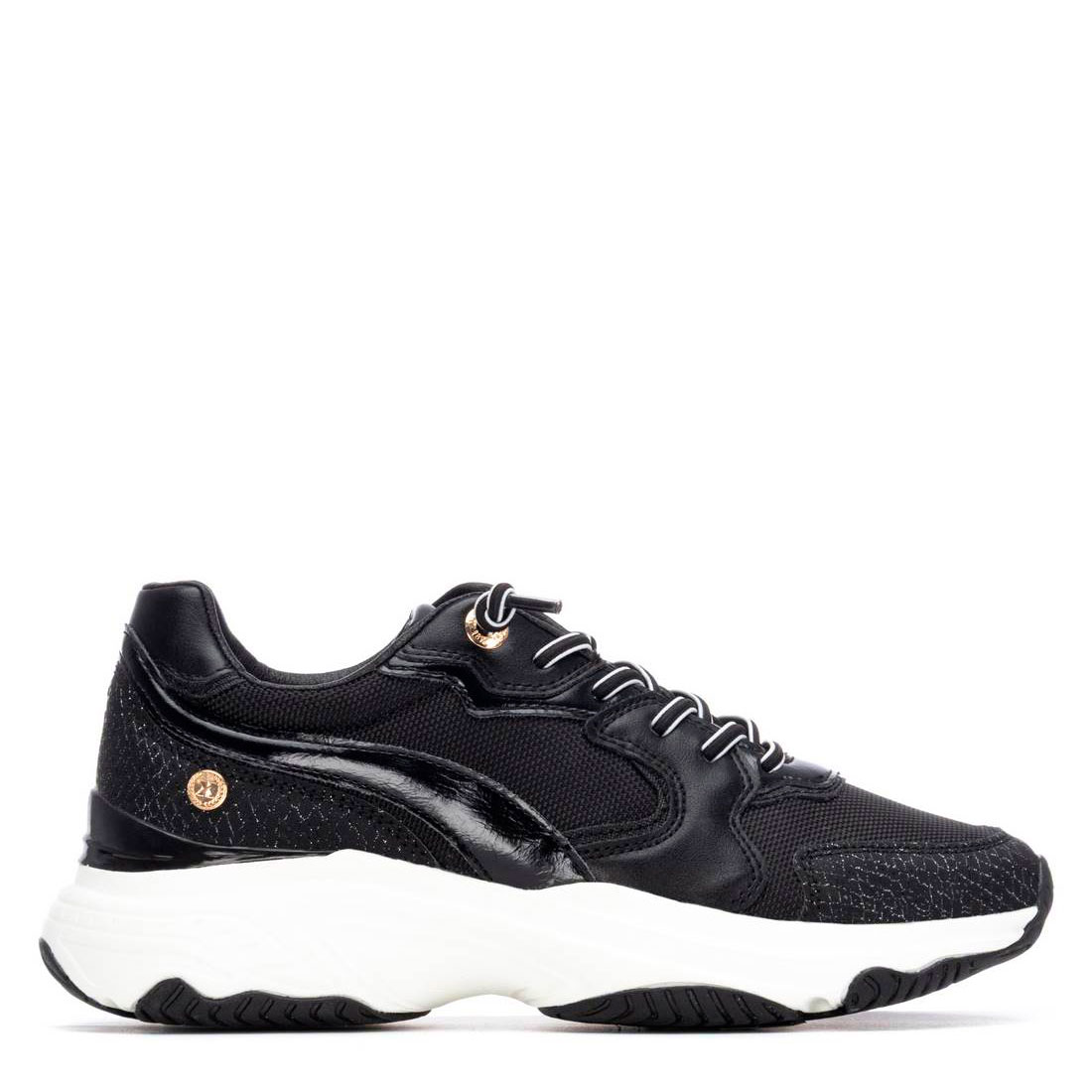 Xti Zapatillas Negras 144181-1 , para Mujer