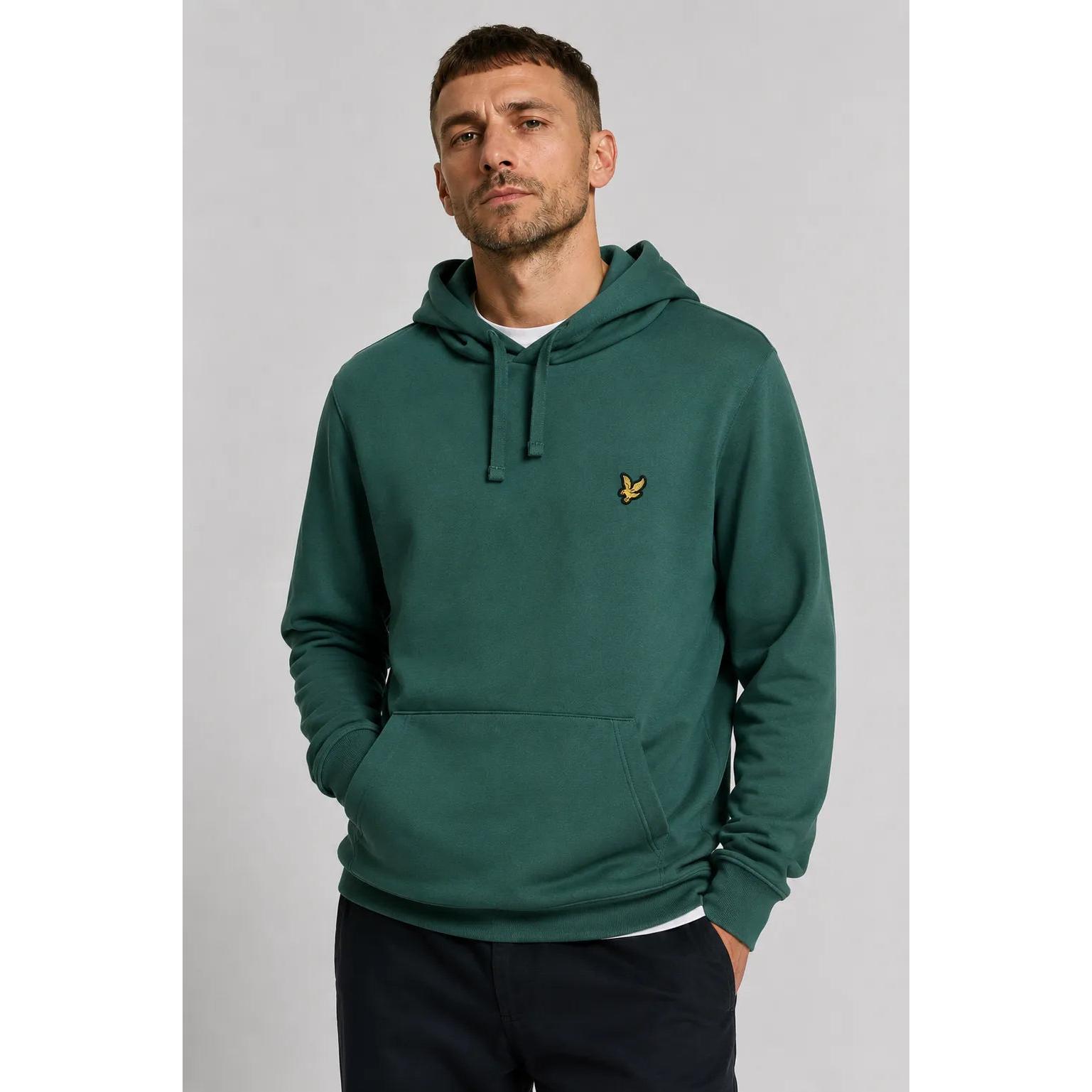 Lyle and Scott Sudadera Hombre Capucha Everglade