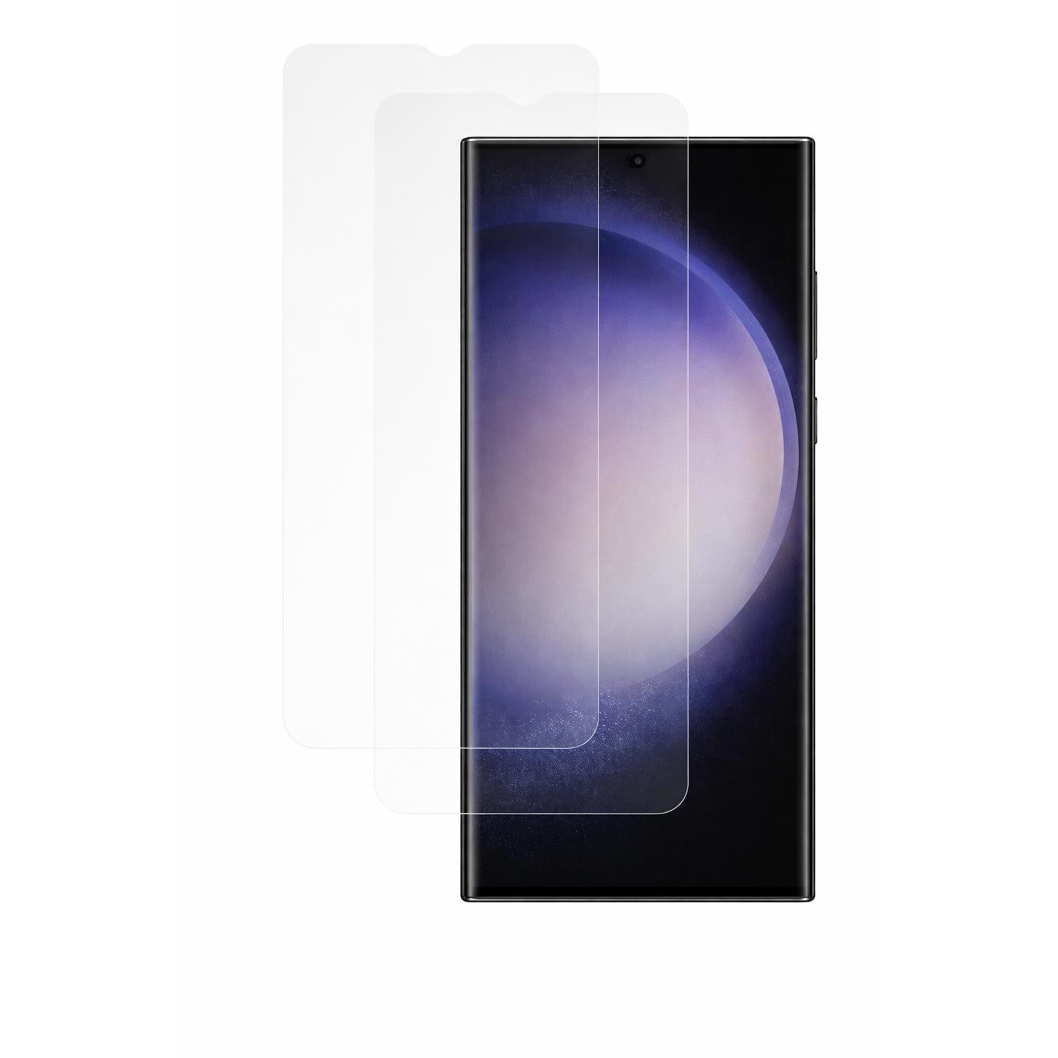 Protector de pantalla compatible con Samsung Galaxy S23 S23 FE S23+ S24 S24+. Cristal templado transparente para móvil. Elige modelo