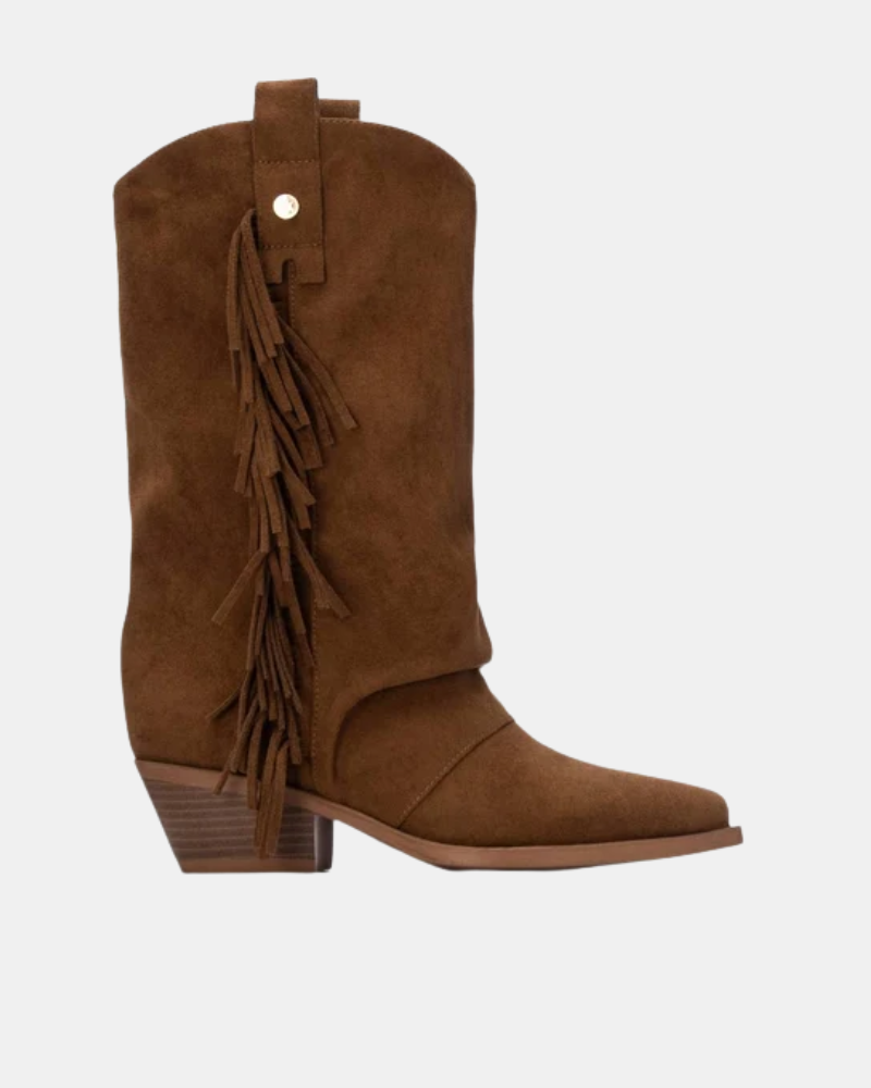 XTI 146056 Botas Cowboy Mujer Marrón