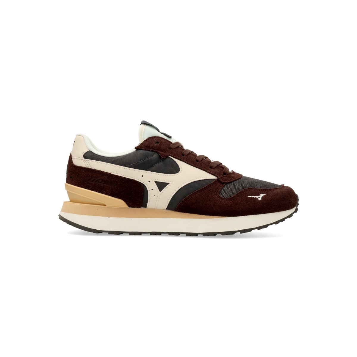 Mizuno - Zapatillas deportivas RB87 para hombre estilo casual de piel y textil con suela de goma voluminosa y ligera, inspiradas en running años 80 normcore