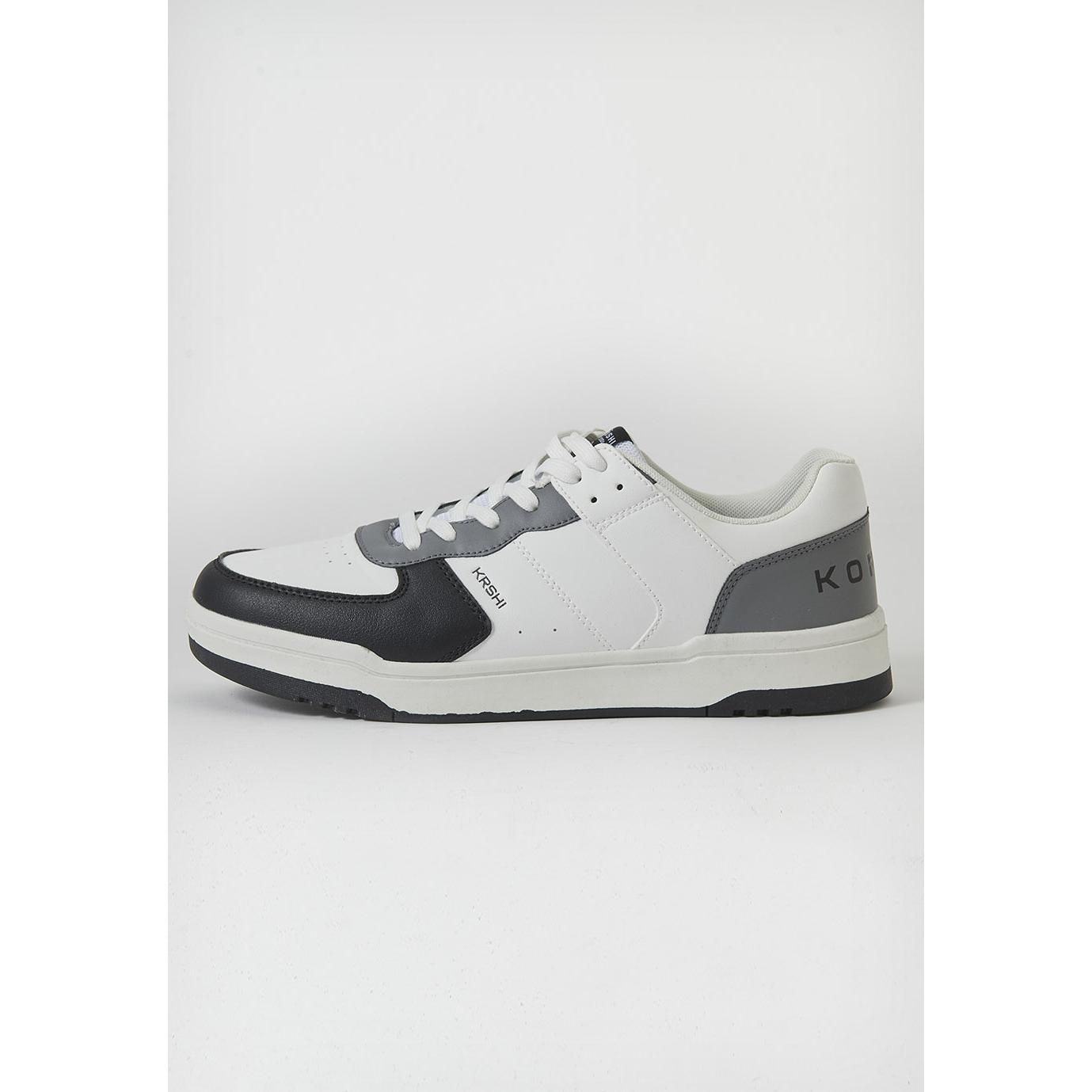 Koroshi - Zapatillas sneaker casual hombre modelo 2421XC01 de poliéster, perfil bajo con suela de goma flexible y tracción óptima para uso diario y caminatas urbanas