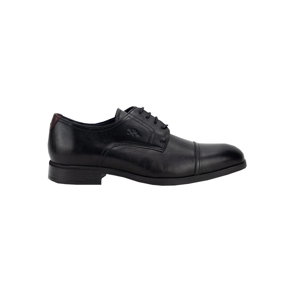 Zapatos de Vestir Fluchos Asgard F1885 Hombre Negro