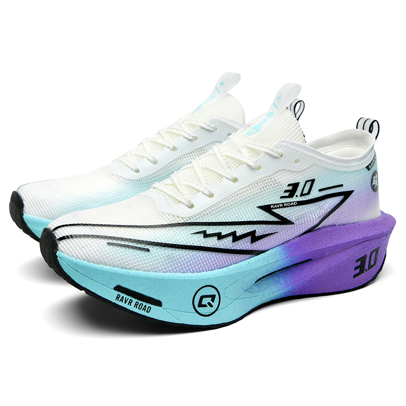 TK Zapatillas De Tenis Para Mujer Transpirables De Malla Con Tablero De Carbono Zapatillas De Correr Al Aire Libre Con Suela De Goma Cómodas Para Ejercicio