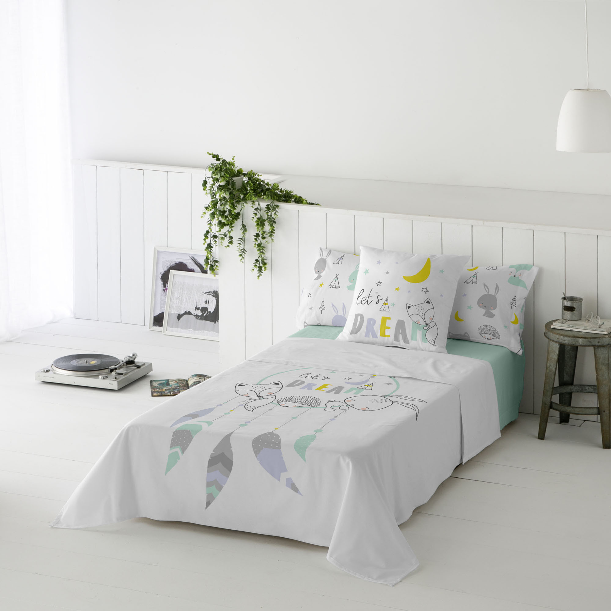 COOL KIDS - Juego de Sábanas Infantil Estampado - 100% Algodón Extrasuave - 17 Modelos Disponibles - Cama 90/105 cm - Fabricado en España