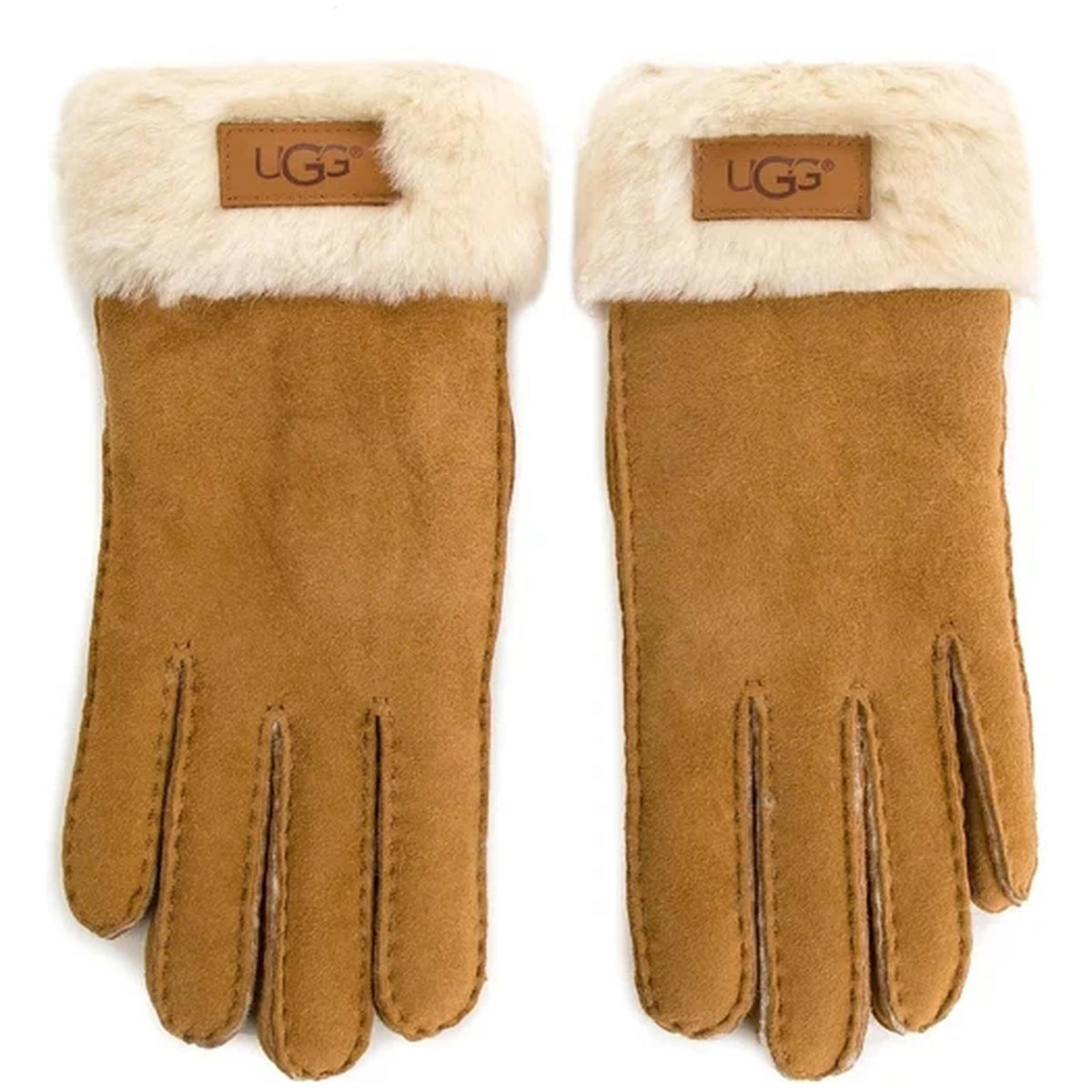 UGG GUANTES modelo WTURN CUFF GLOVE en color Beige
