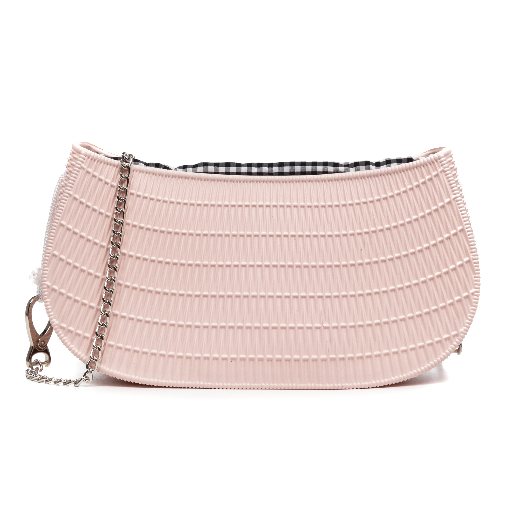 LIBELULLA. Villarosa bolso bandolera, de goma eva grabado con patrón de diseño, bolsa interior estampada.