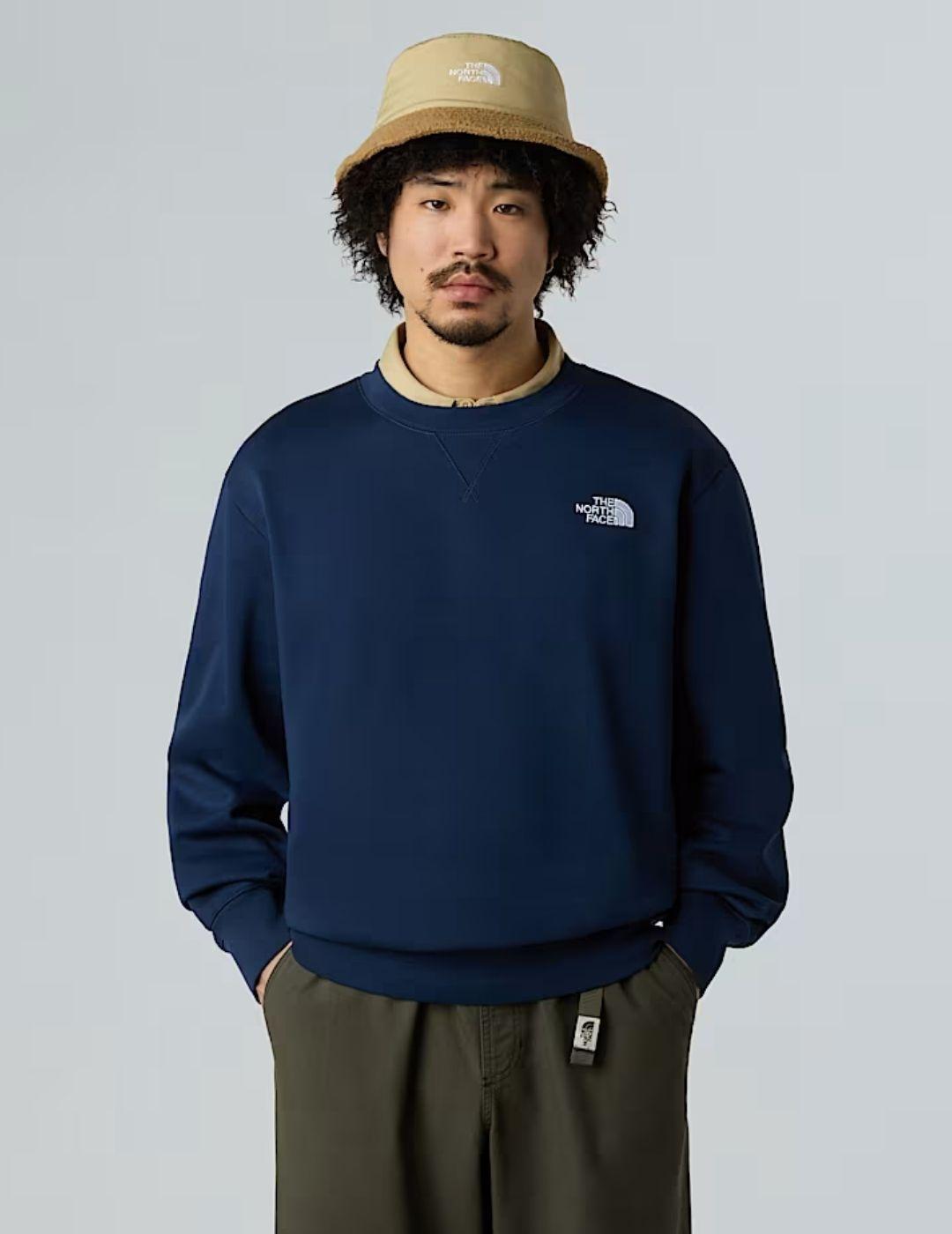 Sudadera The North Face Essential Relaxed Azul Hombre