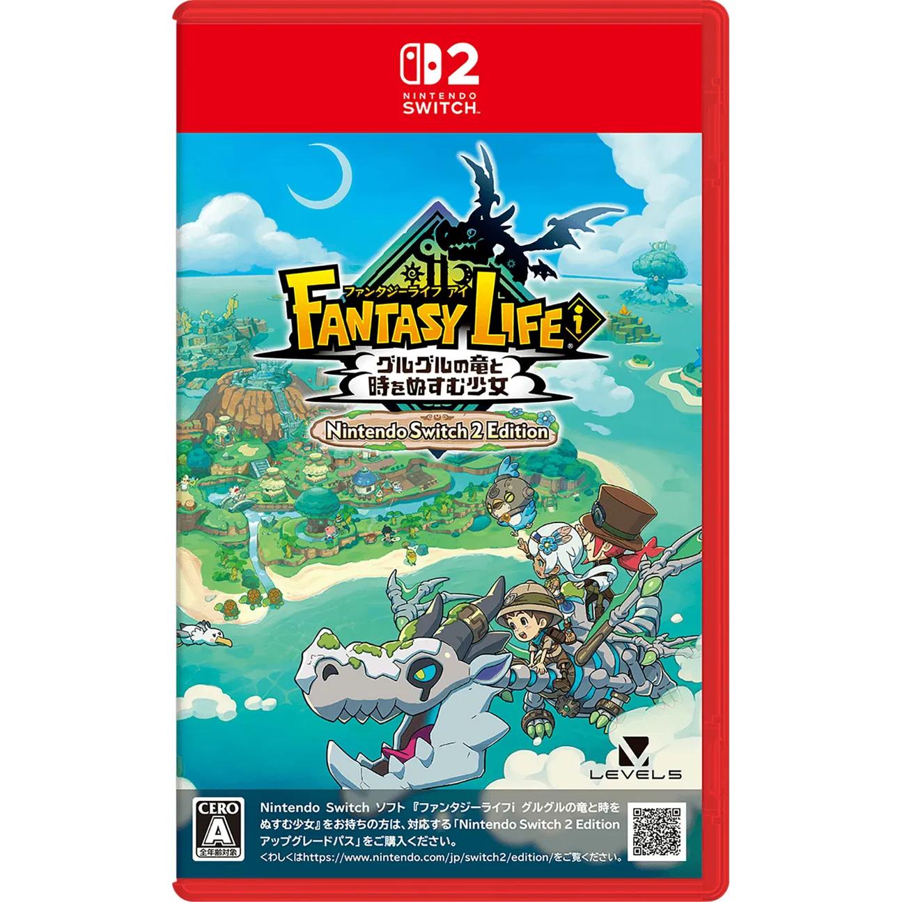 Fantasy Life i The Girl Who Steals Time Nintendo Switch 2 Edition (Importacion Japonesa) - Nintendo Switch 2 - Nuevo Precintado