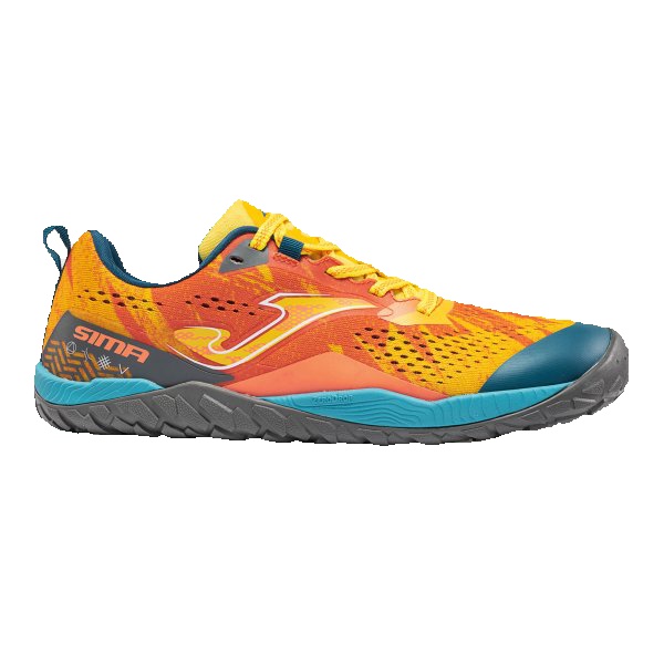 Zapatilla Barefoot Trail Hombre Sima 2628 Amarillo Transpirable