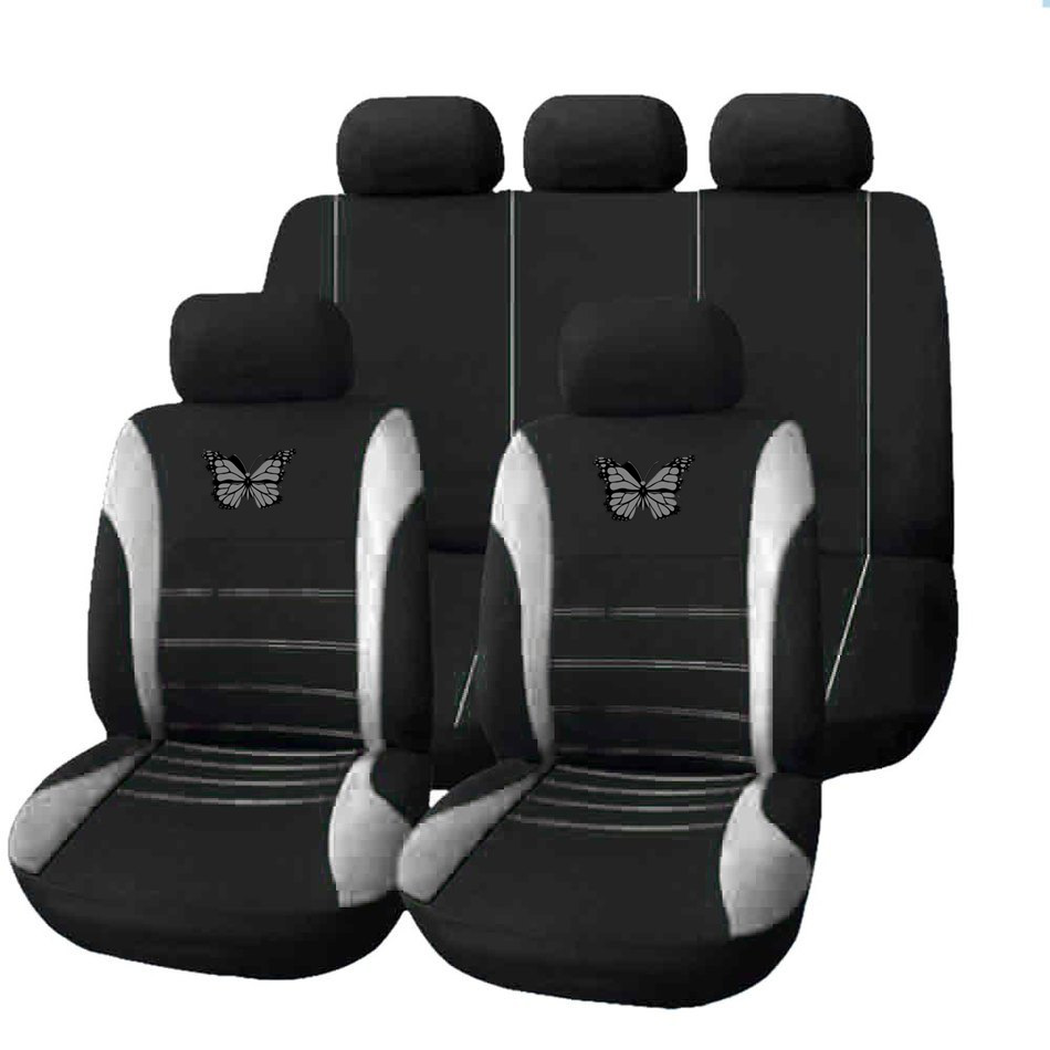OmHom Funda de asiento de coche de tela universal para todas las estaciones.