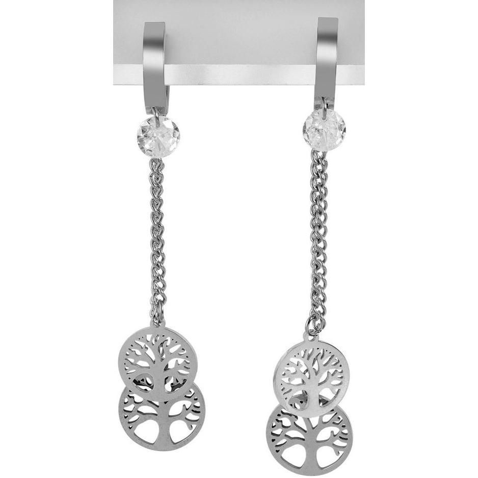 Akzent® Pendientes de Argola "Mica" em Aço Inoxidável - 0610