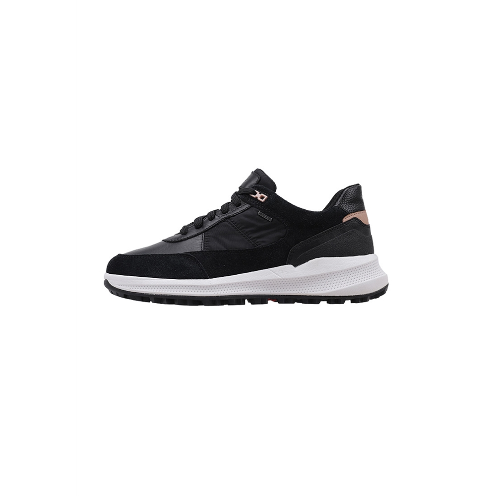 Geox D PG1X B ABX A Deportivas Planas Mujer Negro