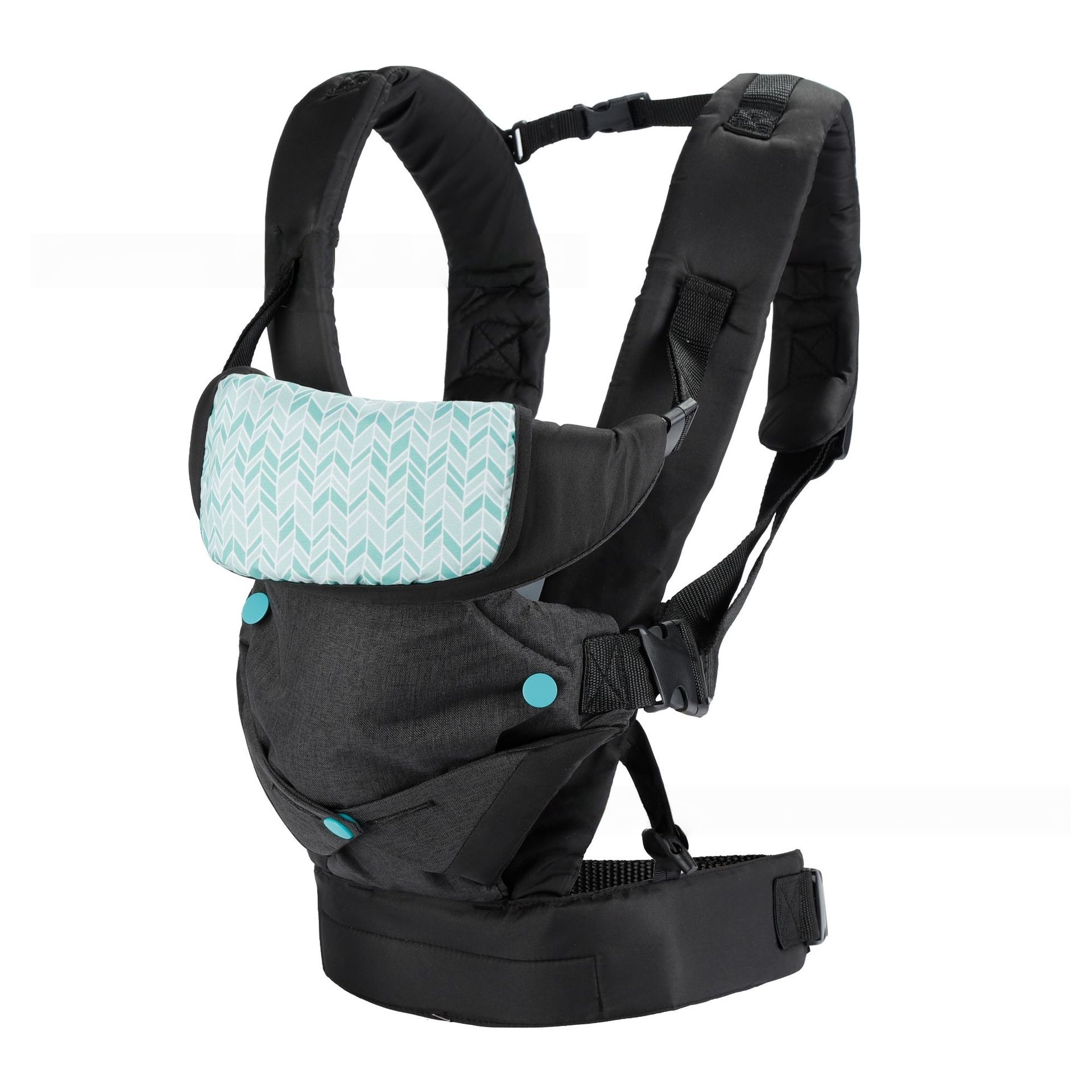 Portabebés 4 en 1 Multifuncional — Mochila Portabebés de Algodón Puro con Asiento de Cadera, Fular Ergonómico para Llevar al Bebé Delante y Detrás, Ideal para Recién Nacidos y Niños Pequeños