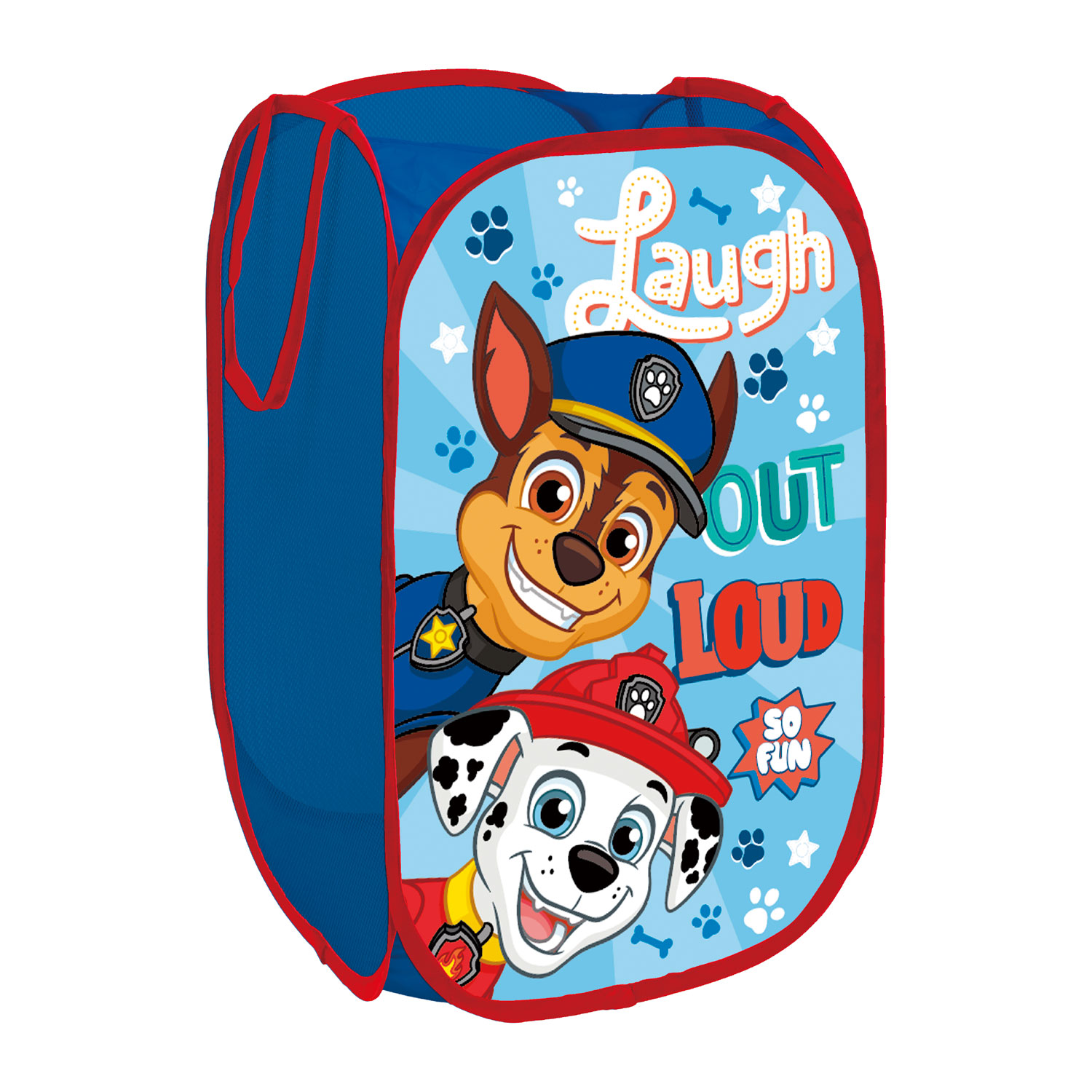 ARDITEX PW13988 Contenedor - Organizador textil rectangular de 36x36x58cm de NICKELODEON-Patrulla Canina