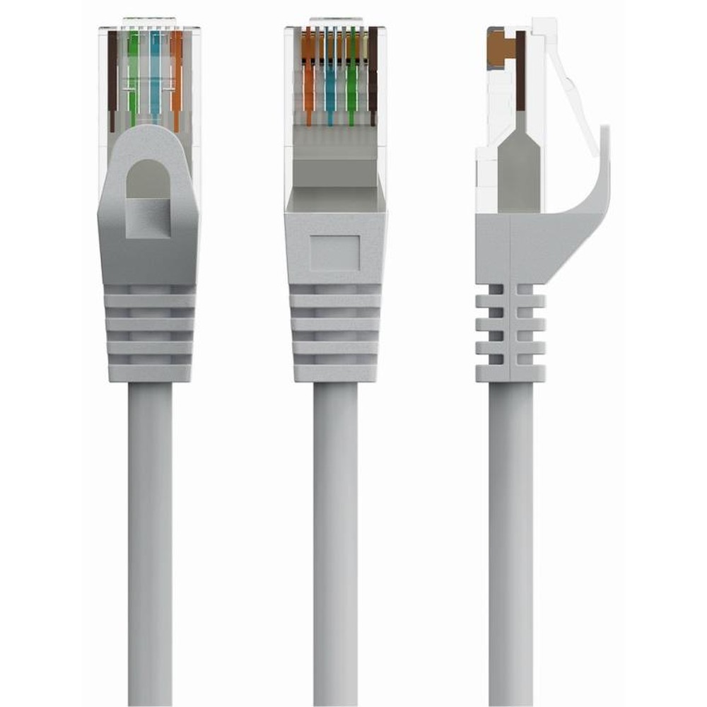 Gembird - Cable de red CAT6A sin blindaje PP6U-CU-2m, 2 metros, compatible con Gigabit Ethernet y 10GBASE-T, ideal para redes domésticas y oficinas