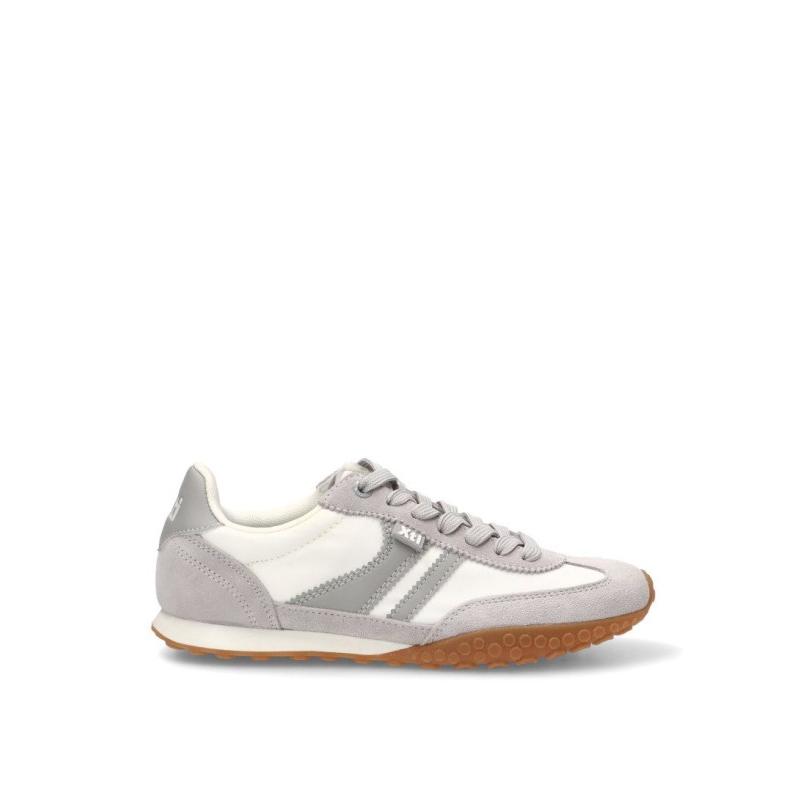 Zapatillas Casual Xti - Mujer - Suela Plana - Modelo 145059 - Color Blanco