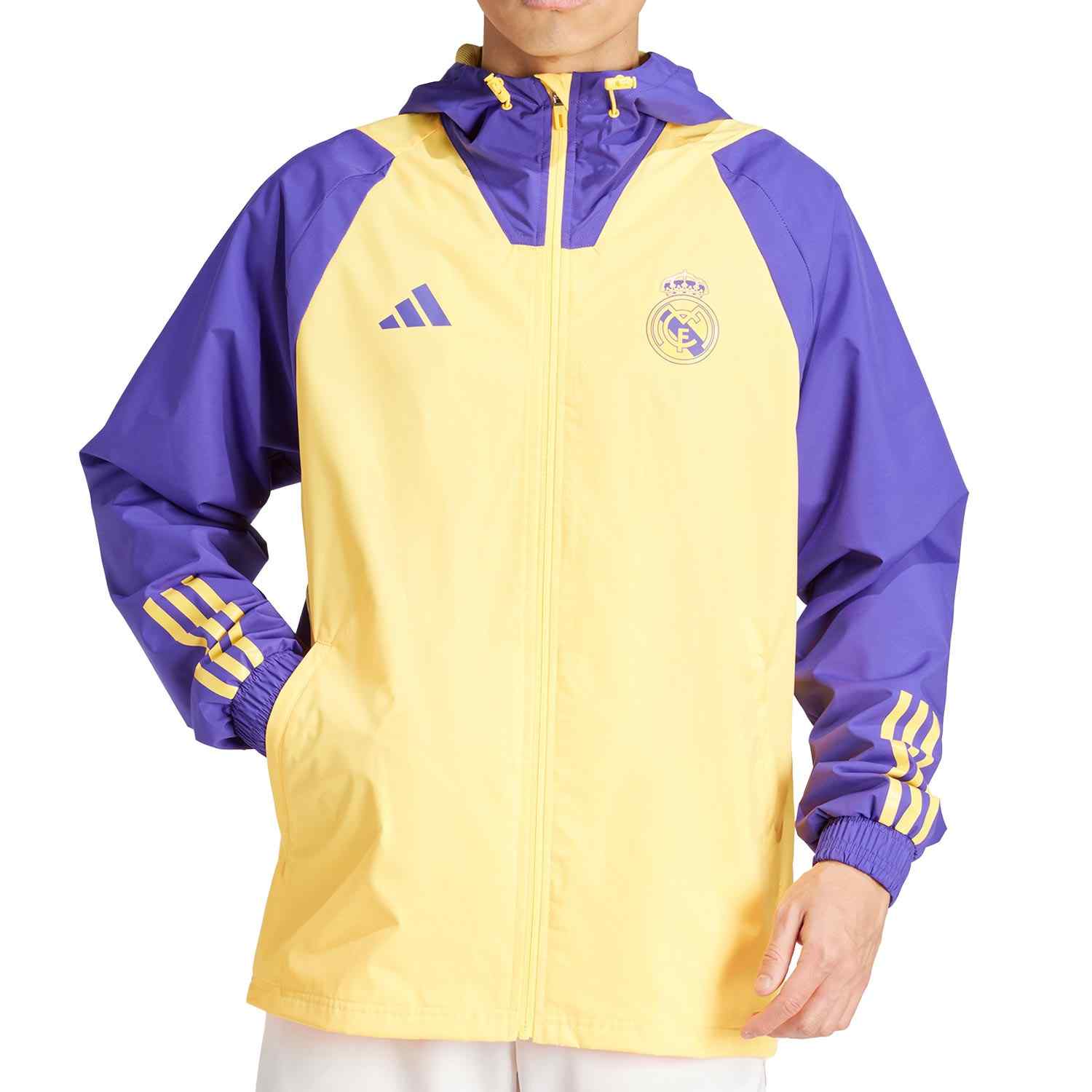 Real Madrid Chaqueta Iq0538 Talla Adulto - Xl