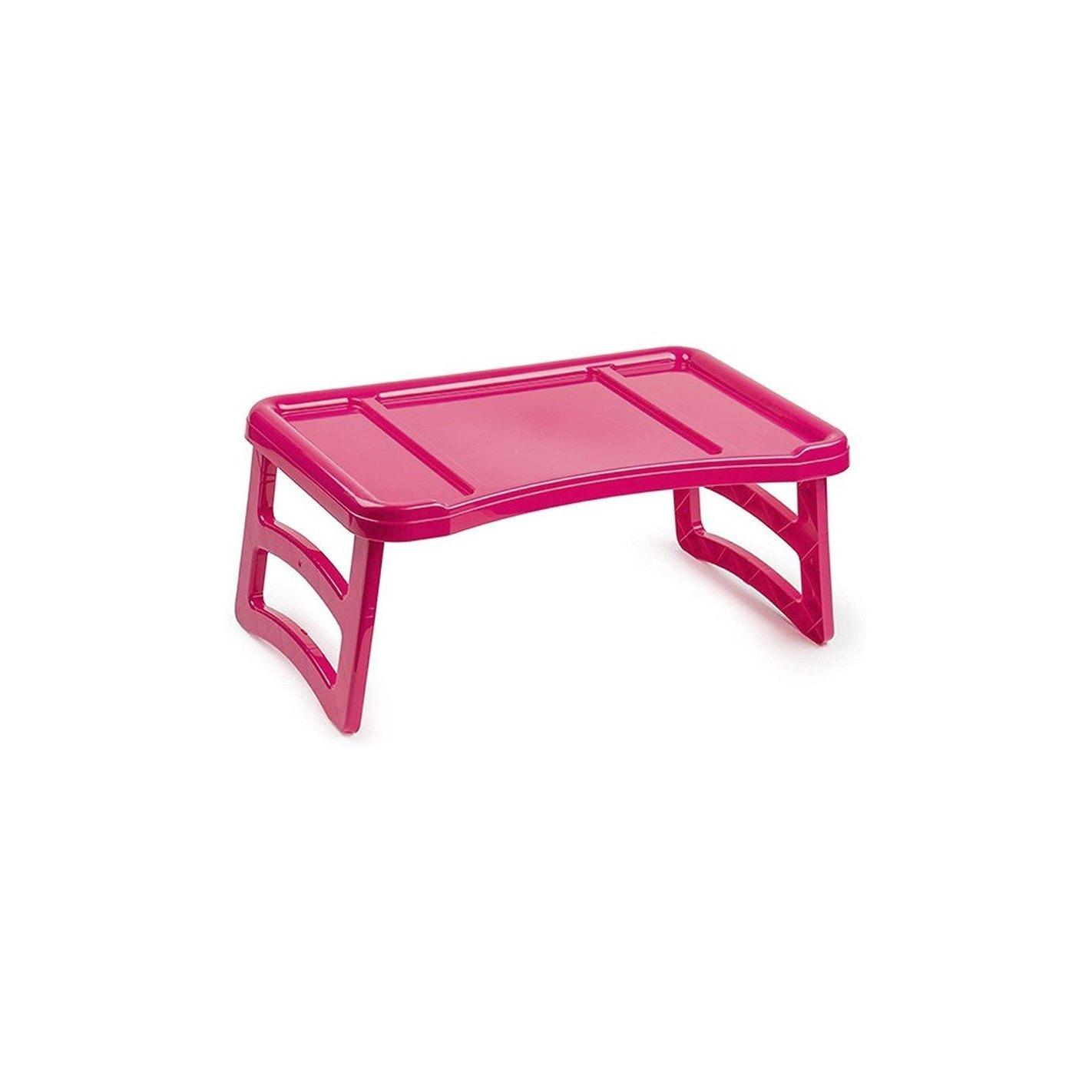 Bandeja Plegable de Plástico - Bandeja de Cama Portátil | Mesa Multiuso - Mesa Auxiliar para Salón