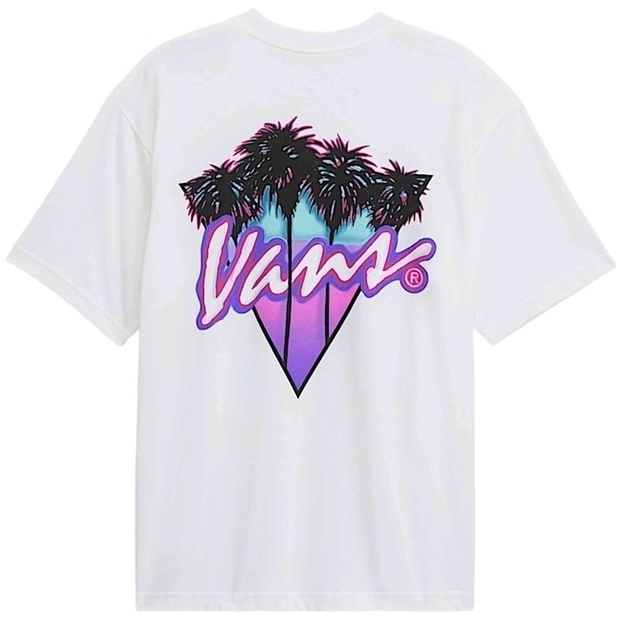 Camiseta De Manga Corta Vans modelo VN000SXEWHT1 para Hombre en color Blanco