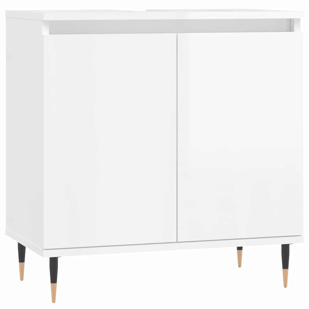 vidaXL Armario de baño madera de ingeniería 58x33x60 cm en color Roble Sonoma/Roble artisan/Madera antigua y más | almacenamiento funcional diseño moderno para baño dormitorio sala