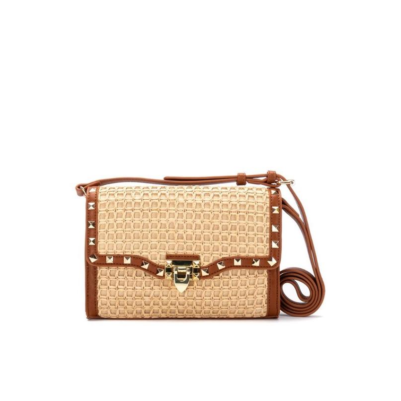 Bolso bandolera pequeña XTI 184557 beige