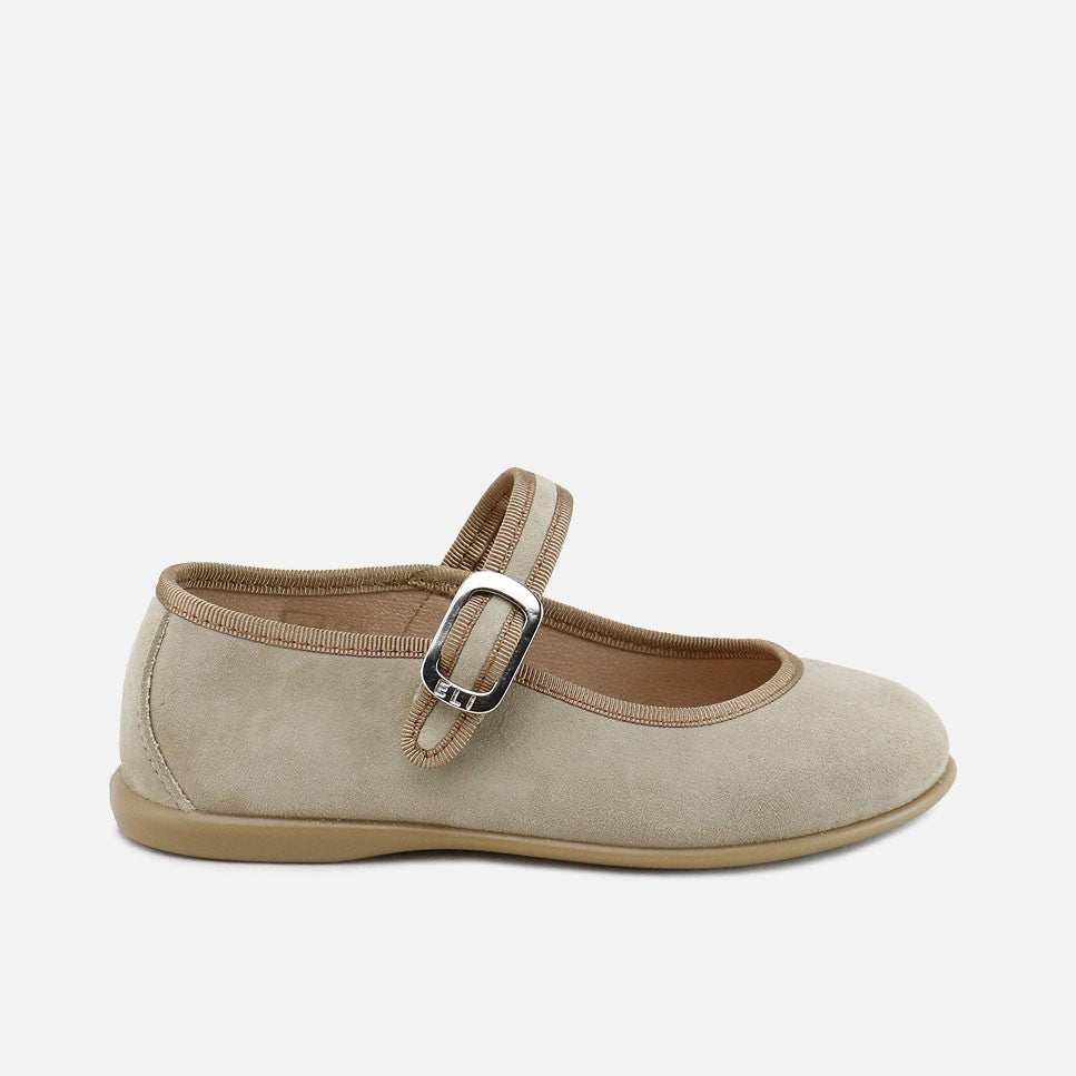Merceditas Ante Taupe Elibasic | Eli 1957