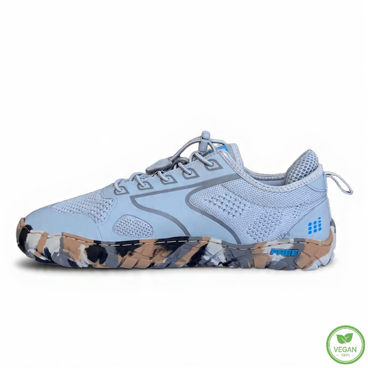 Zapato respetuoso barefoot Mustang Free Atlas 84837 Gris adulto