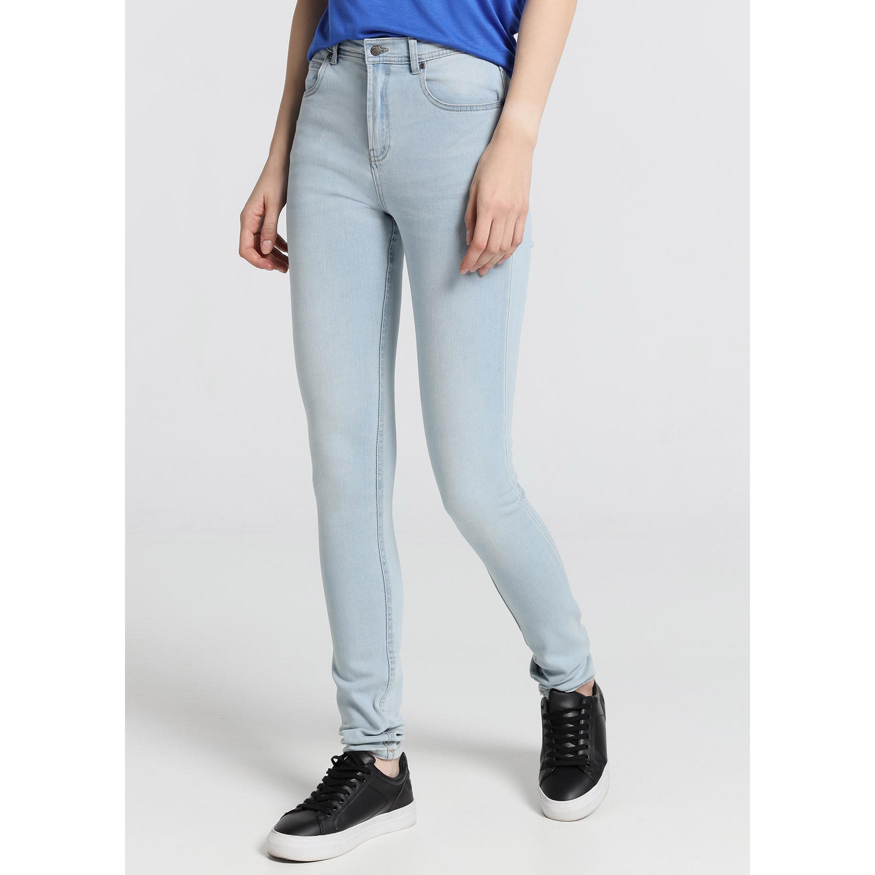 Vaquero Cimarron modelo Nouflore para mujer · cintura media · slim · diseño versátil- Tallaje en Pulgadas