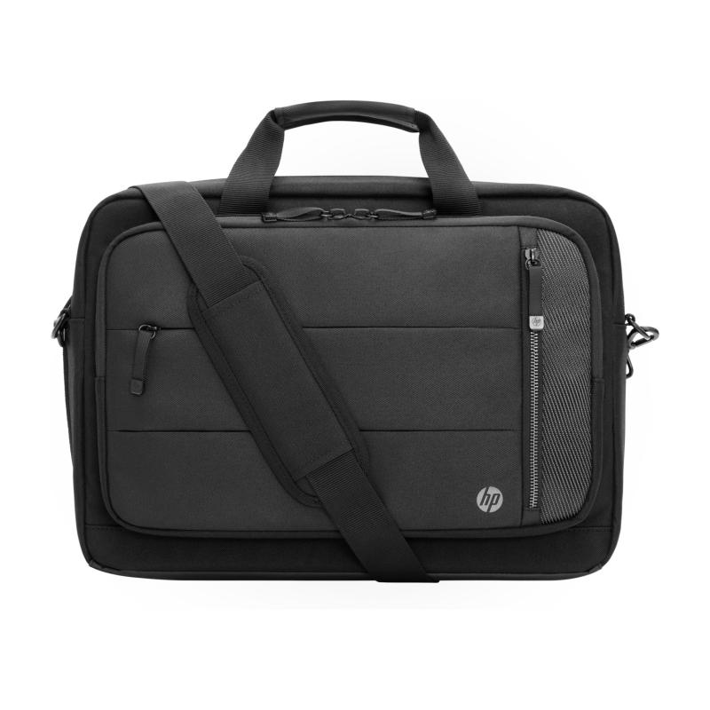 Hp renew executive maletin para portatil 16” expandible - resistente al agua - compartimento acolchado - puerto usbâ??c externo y paso de cable - bolsillo rfid y bolsillo para rastreador - correa desmontable - color negro