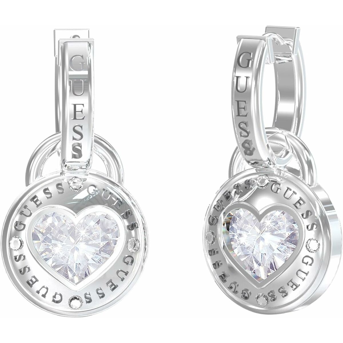 PENDIENTES GUESS  TROLLING  PLATEADO JUBE03351JWRHT/U