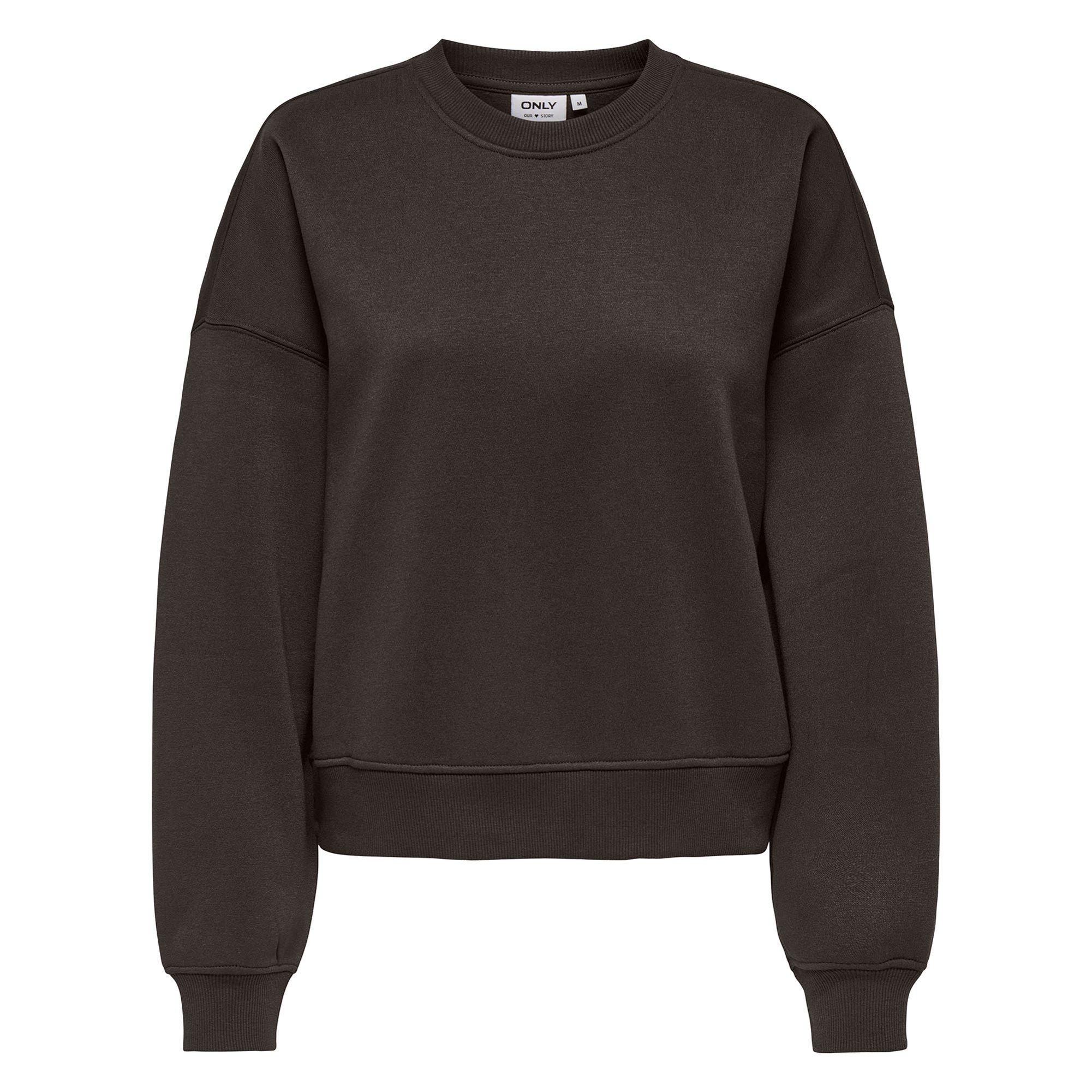 ONLY Sudadera de mujer - ONLBEST CREW NECK SWEAT, cuello redondo, corte recto, lisa ONLBEST CREW NECK SWEAT