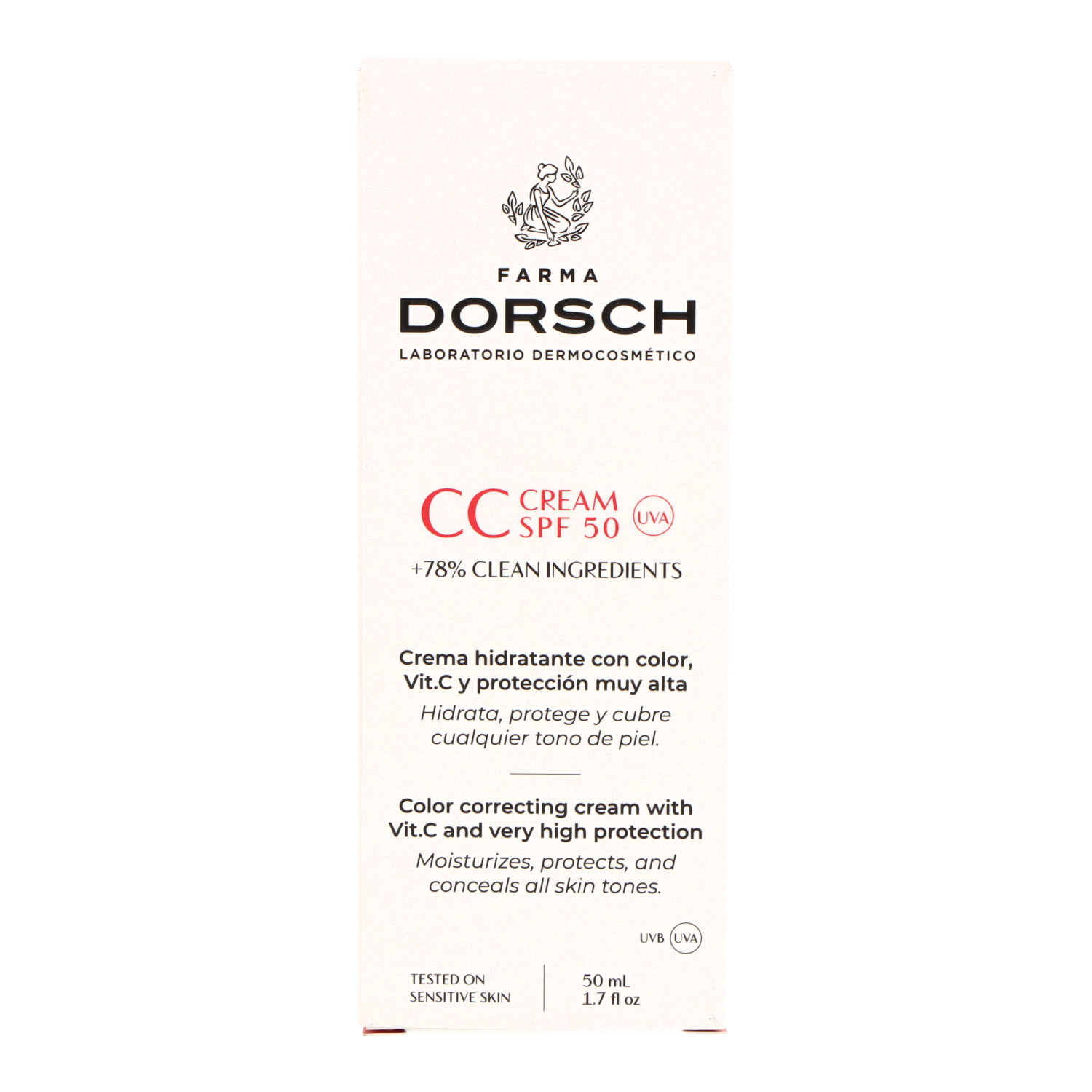 Cc Cream Color Spf50 50 ml Farma Dorsch