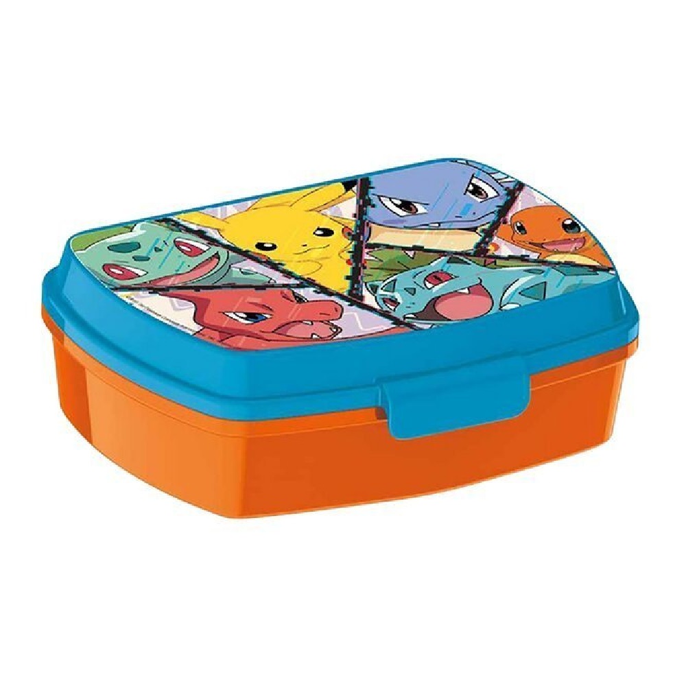 SANDWICHERA POKEMON,LONCHERA BOX PORTA MERIENDA FIAMBRERA,BOLSAS Y ESTUCHES PARA EL ALMUERZO,FESPU