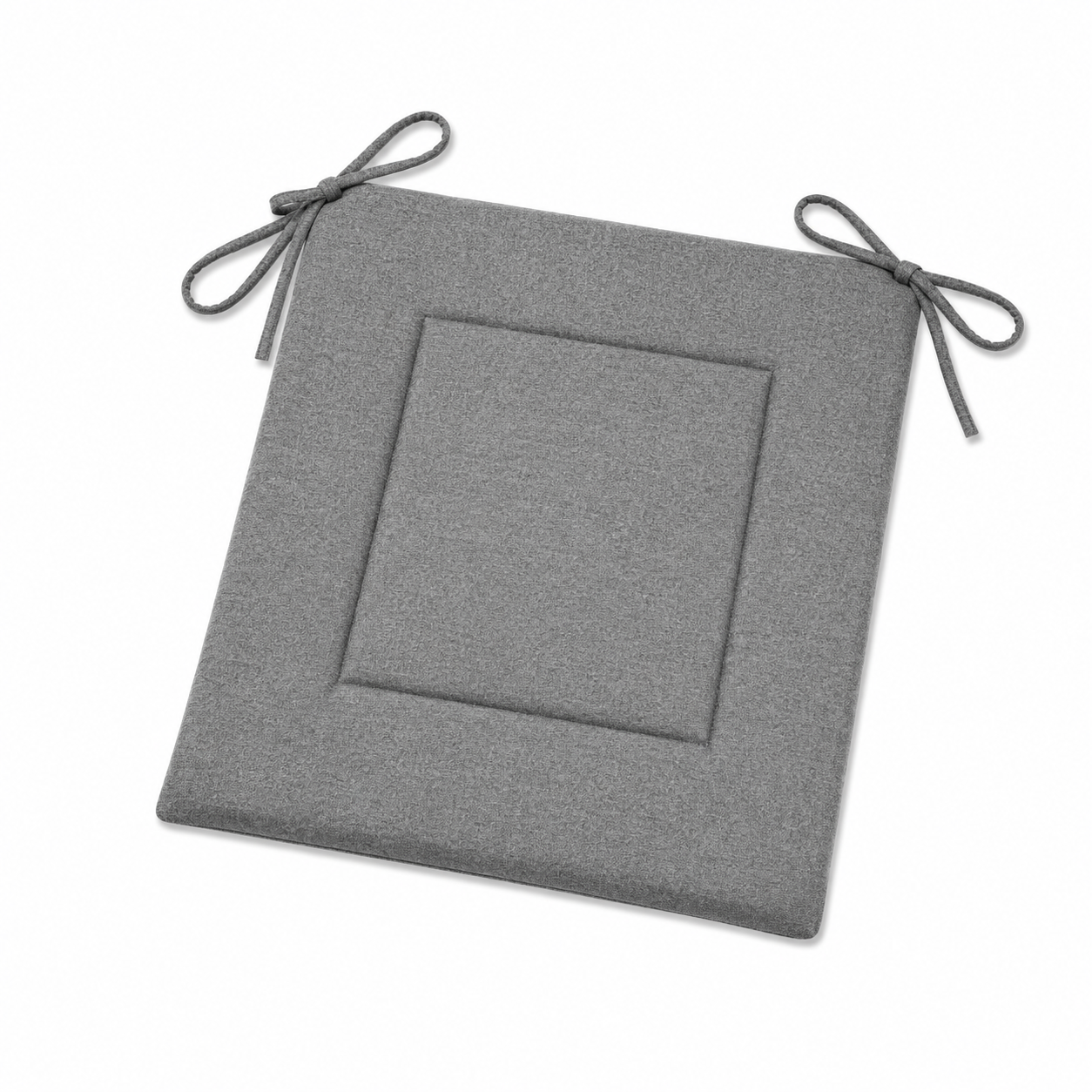 Cojín para Silla 40x40 cm con Lazos, Asiento Acolchado Antideslizante, Suave y Cómodo para Cocina, Comedor y Oficina, Pack de 2, 4 o 6 Unidades, Disponible en 10 Colores
