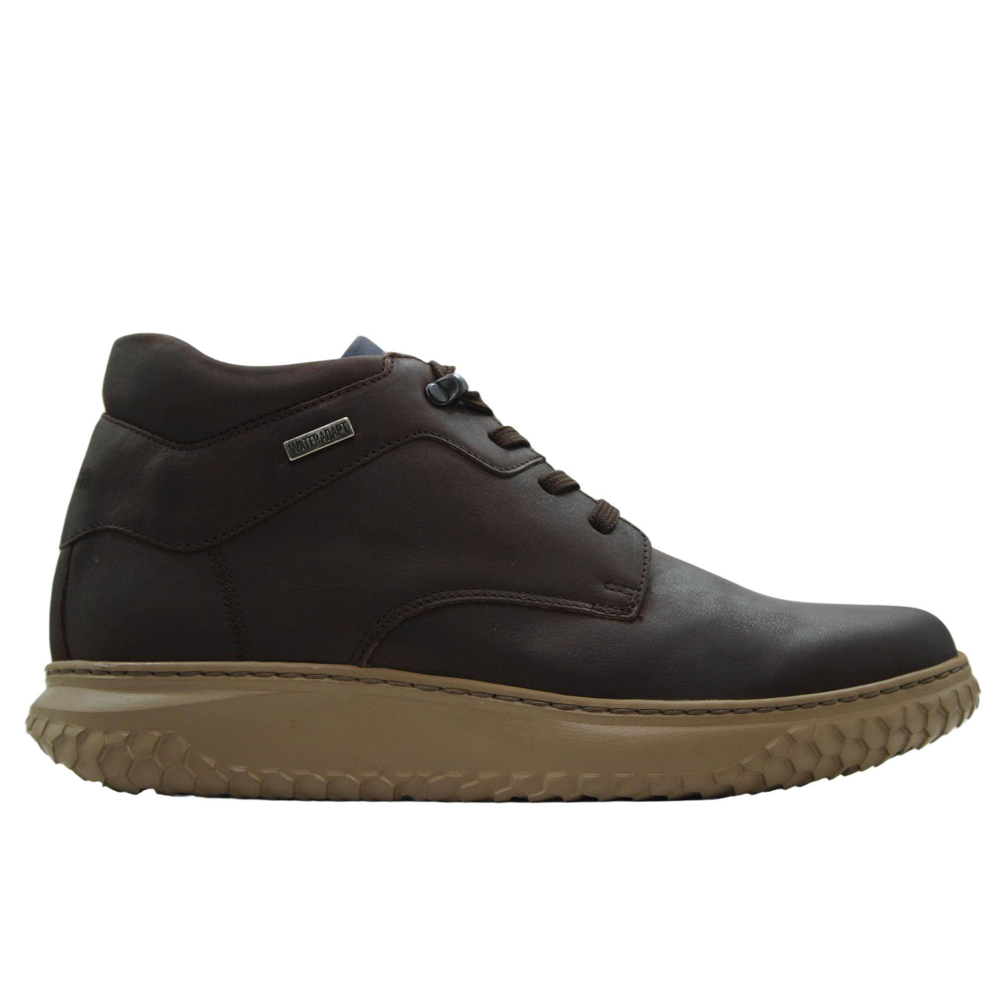 Callaghan 60901 Botines casual de piel lisa, impermeables, cordones, suela Extralight de goma, para caballero
