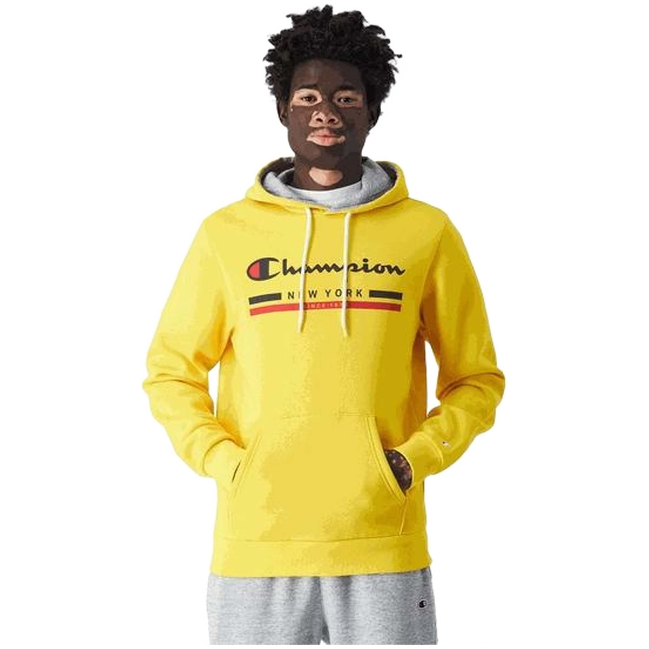 Sudaderas Con Capucha Champion modelo 220245-YS079 para HOMBRE en color Amarillo